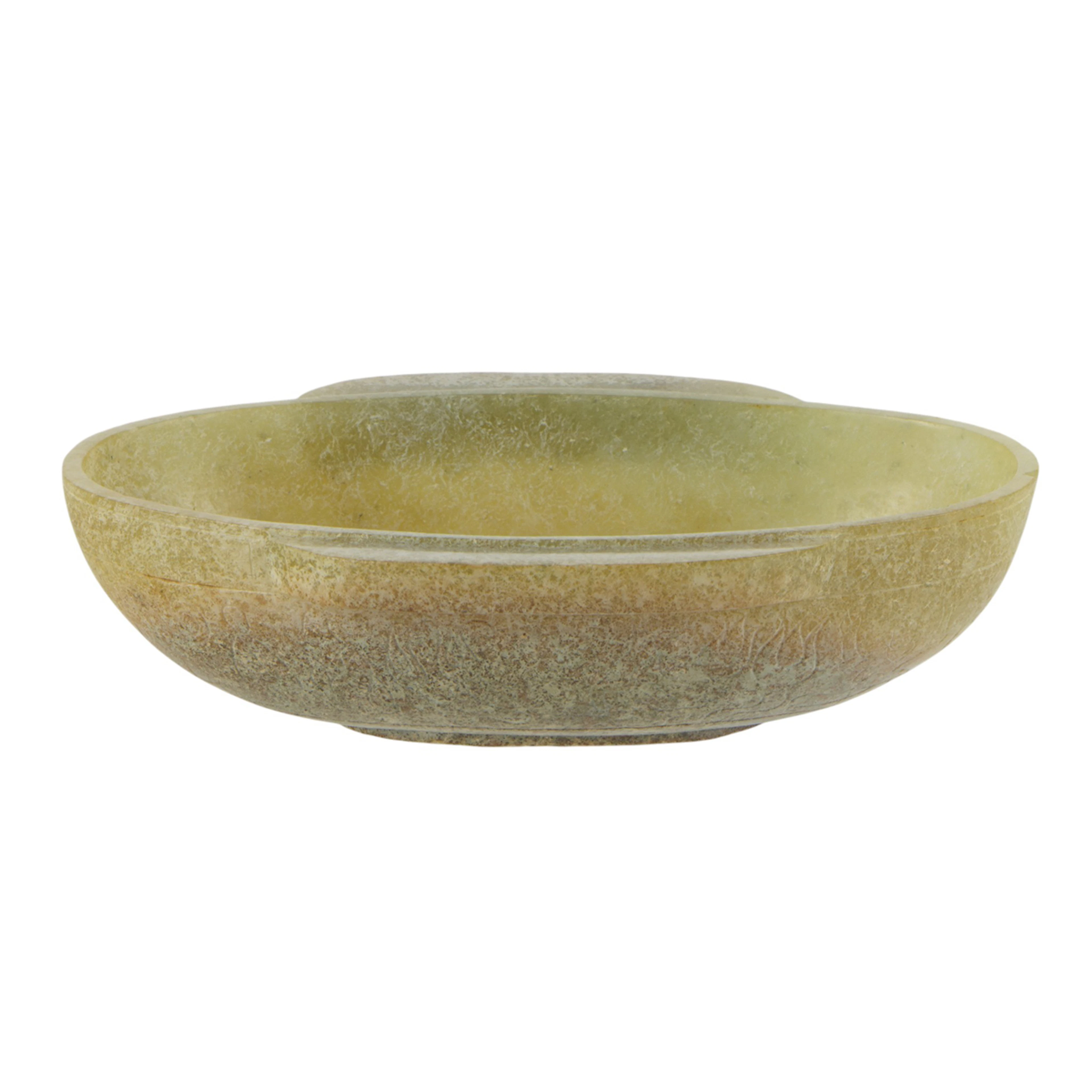 A Chinese hardstone libation cup