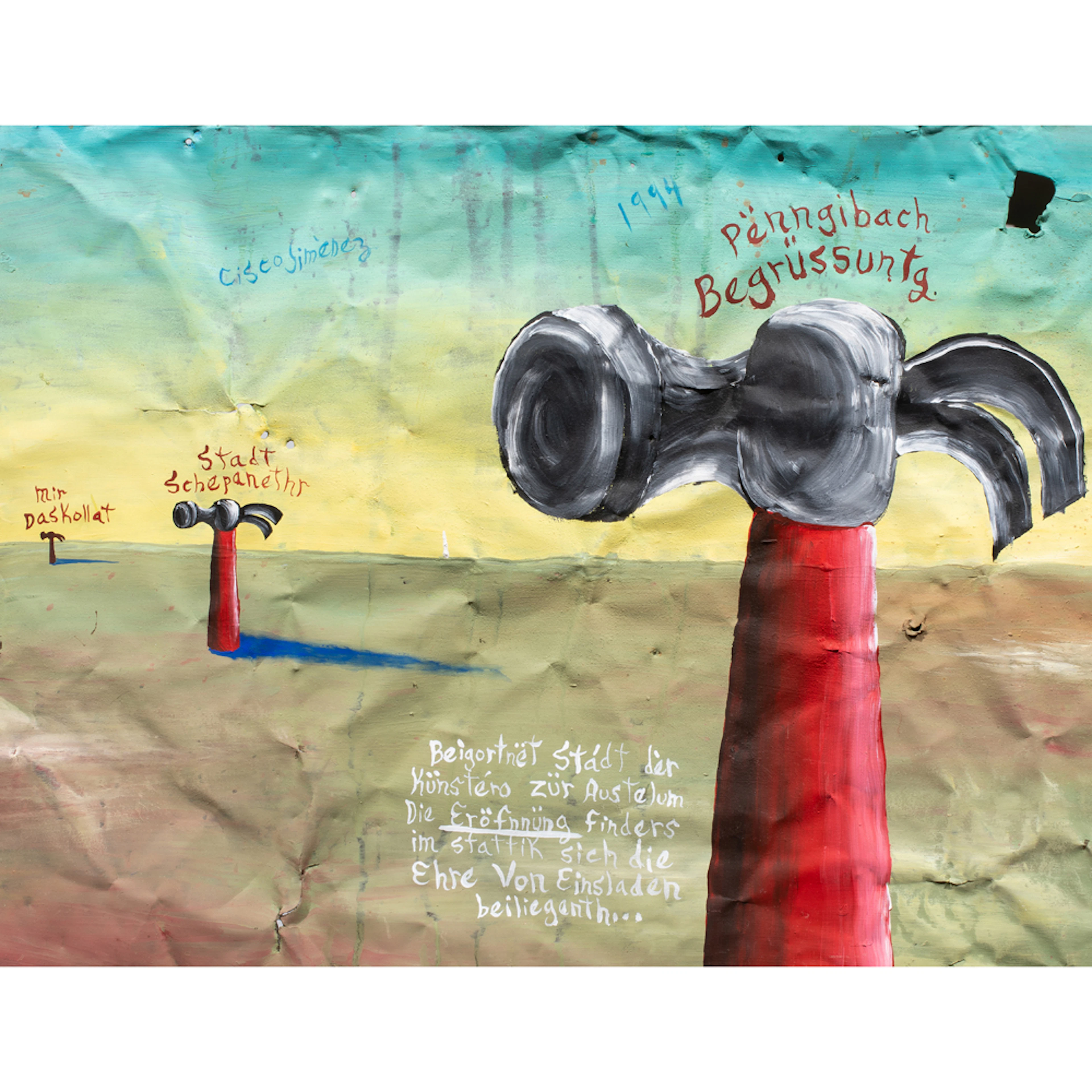 Mixed media, Cisco Jimenez