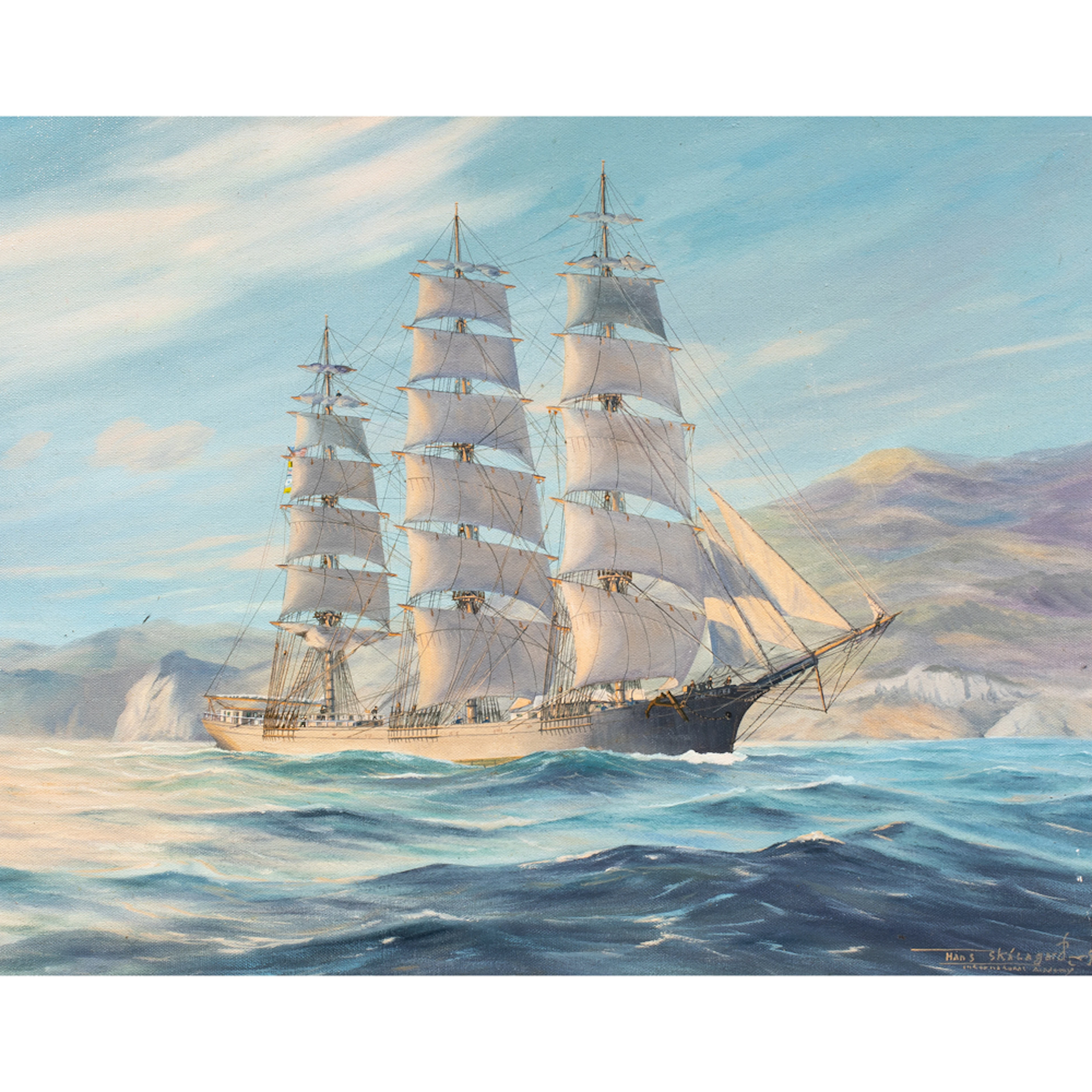 Painting, Hans Skalagard