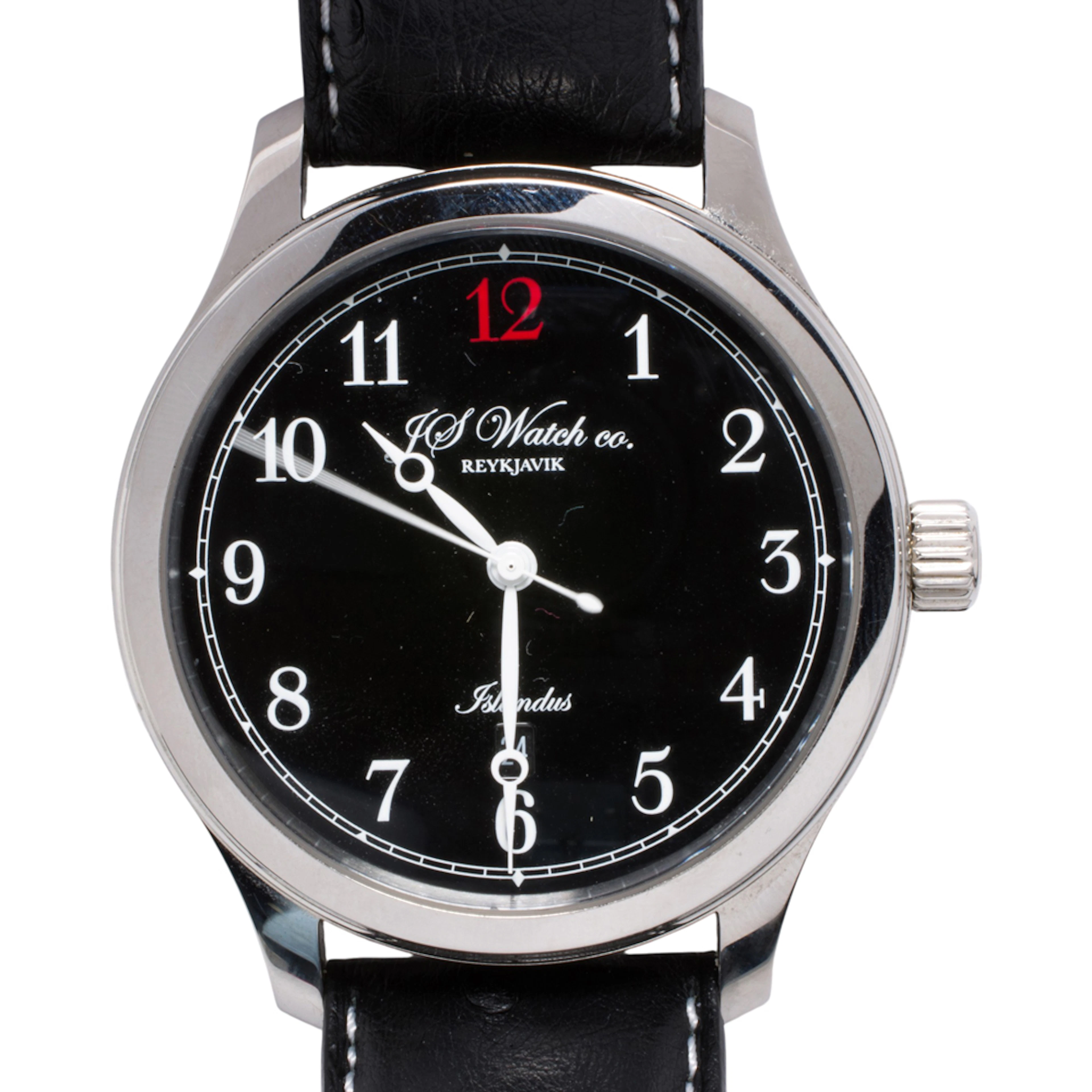 A JS Watch Co. Islandus stainless steel watch