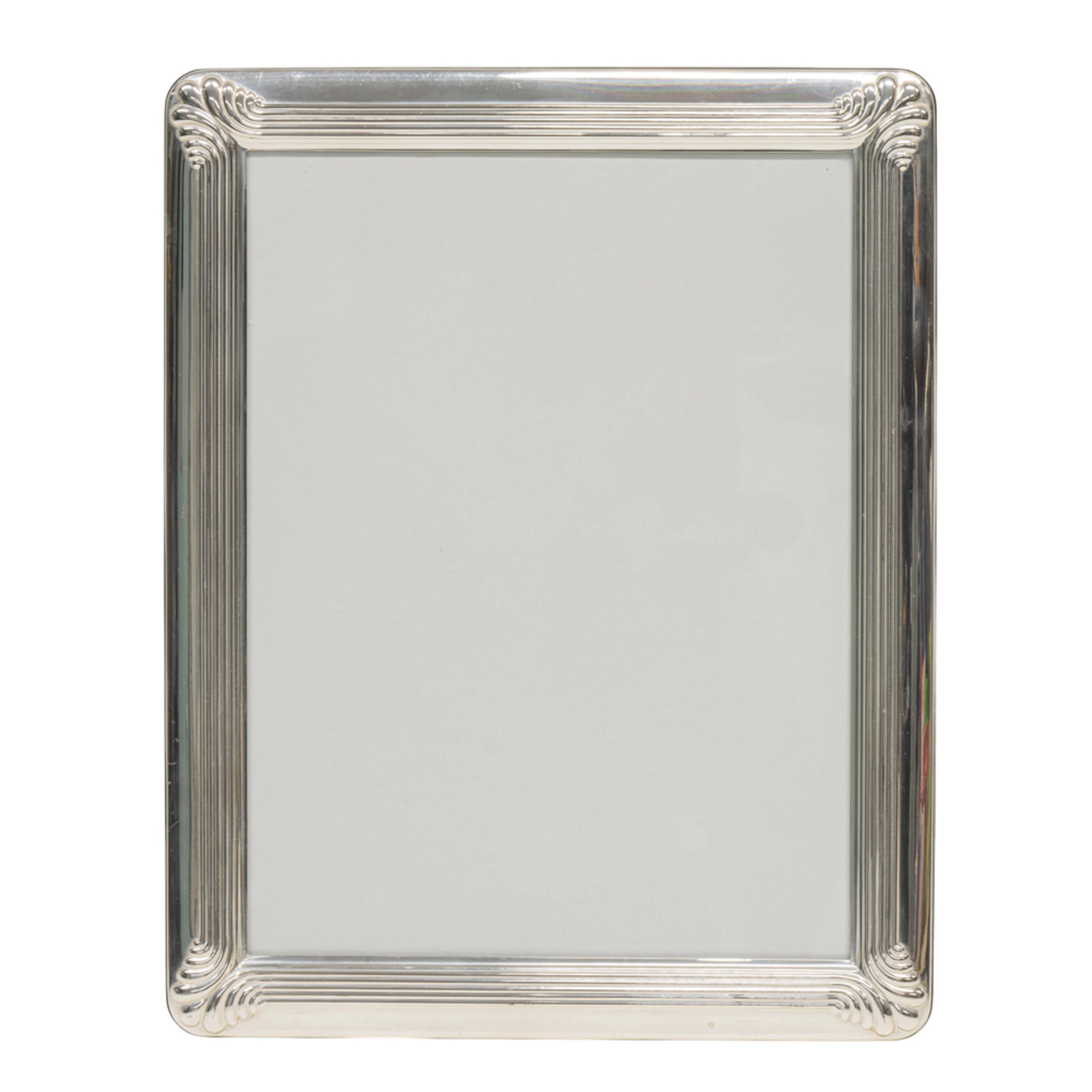 A French plated rectangular vertical/horizontal photo frame