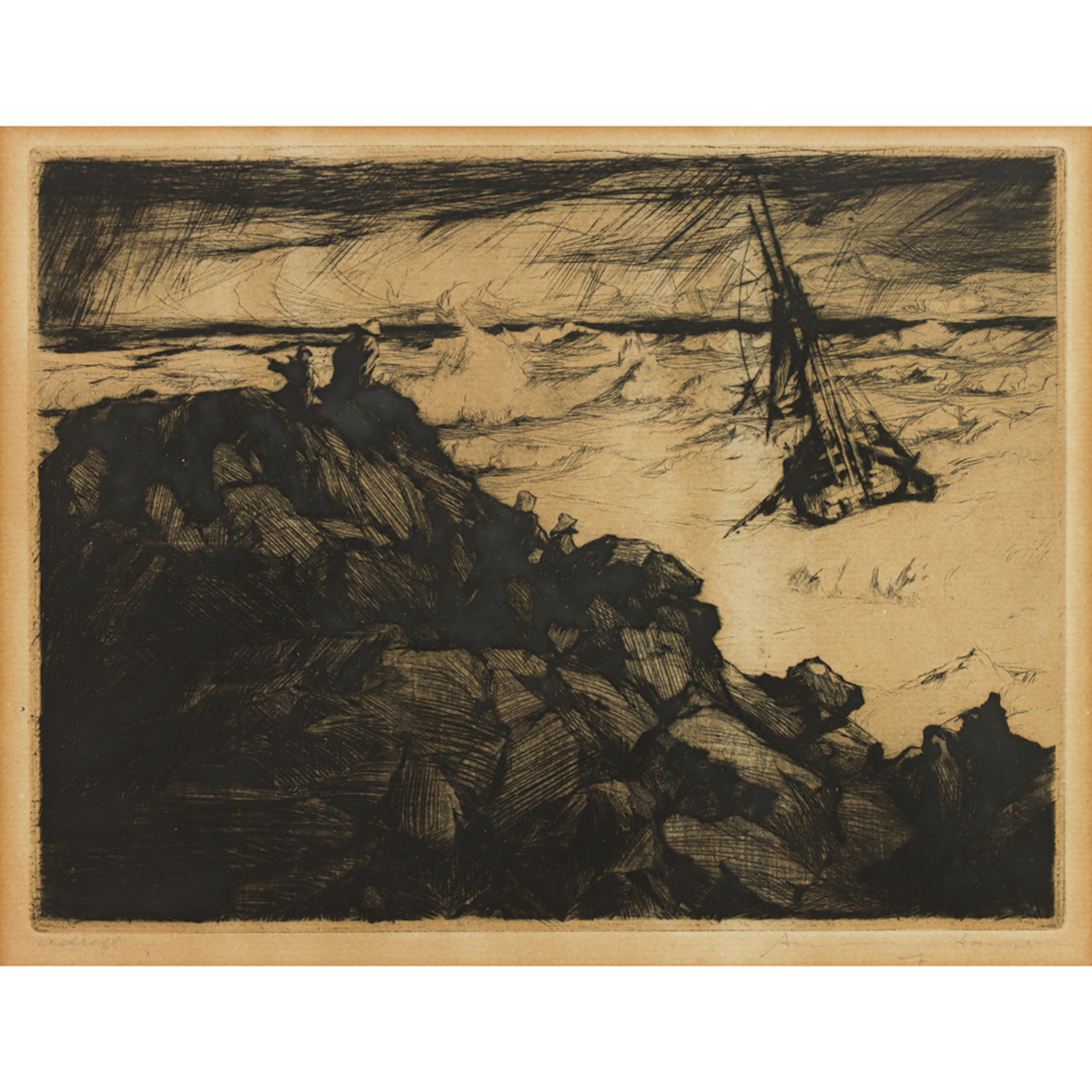 Print, Armin Carl Hansen