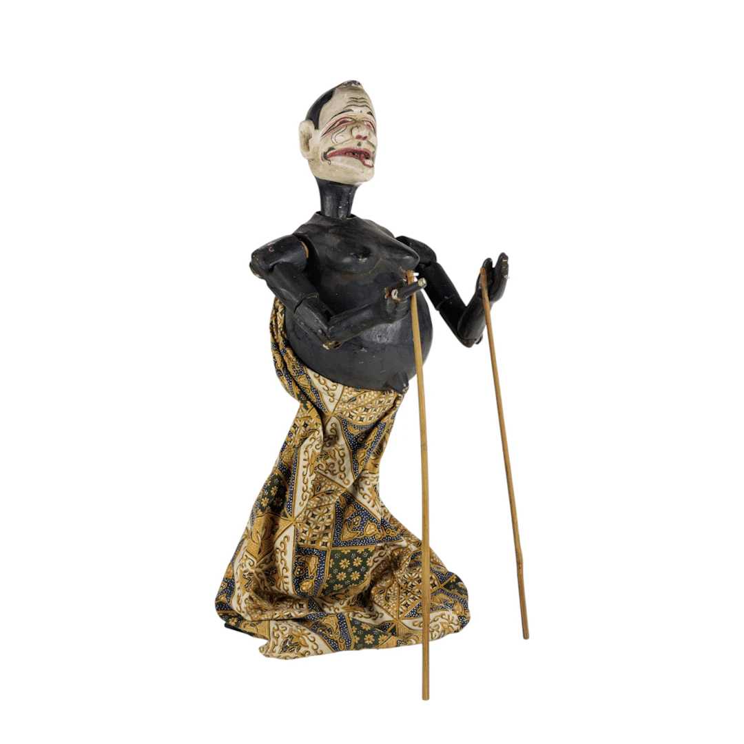 A Balinese wayang golek puppet