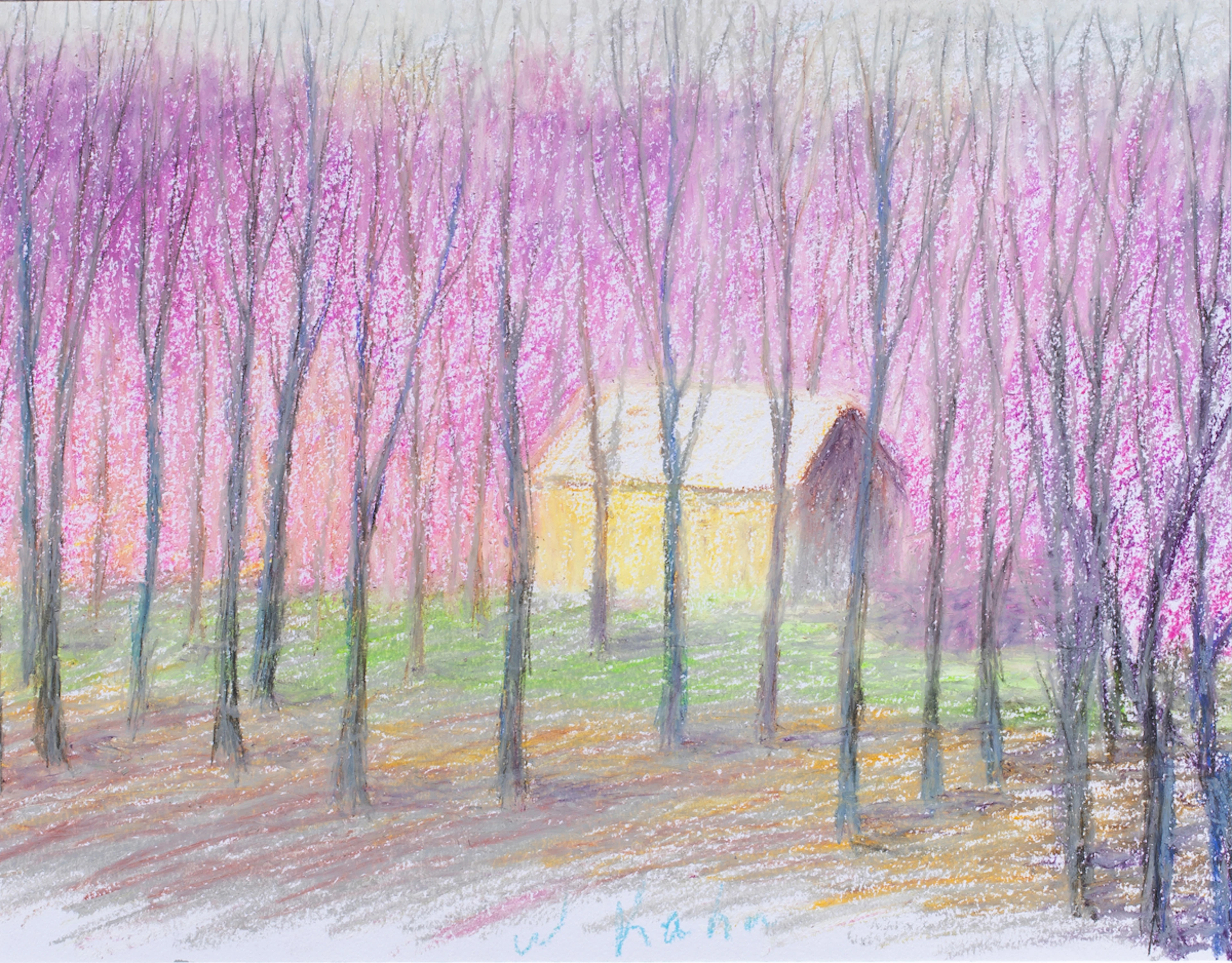 Work on paper, Wolf Kahn