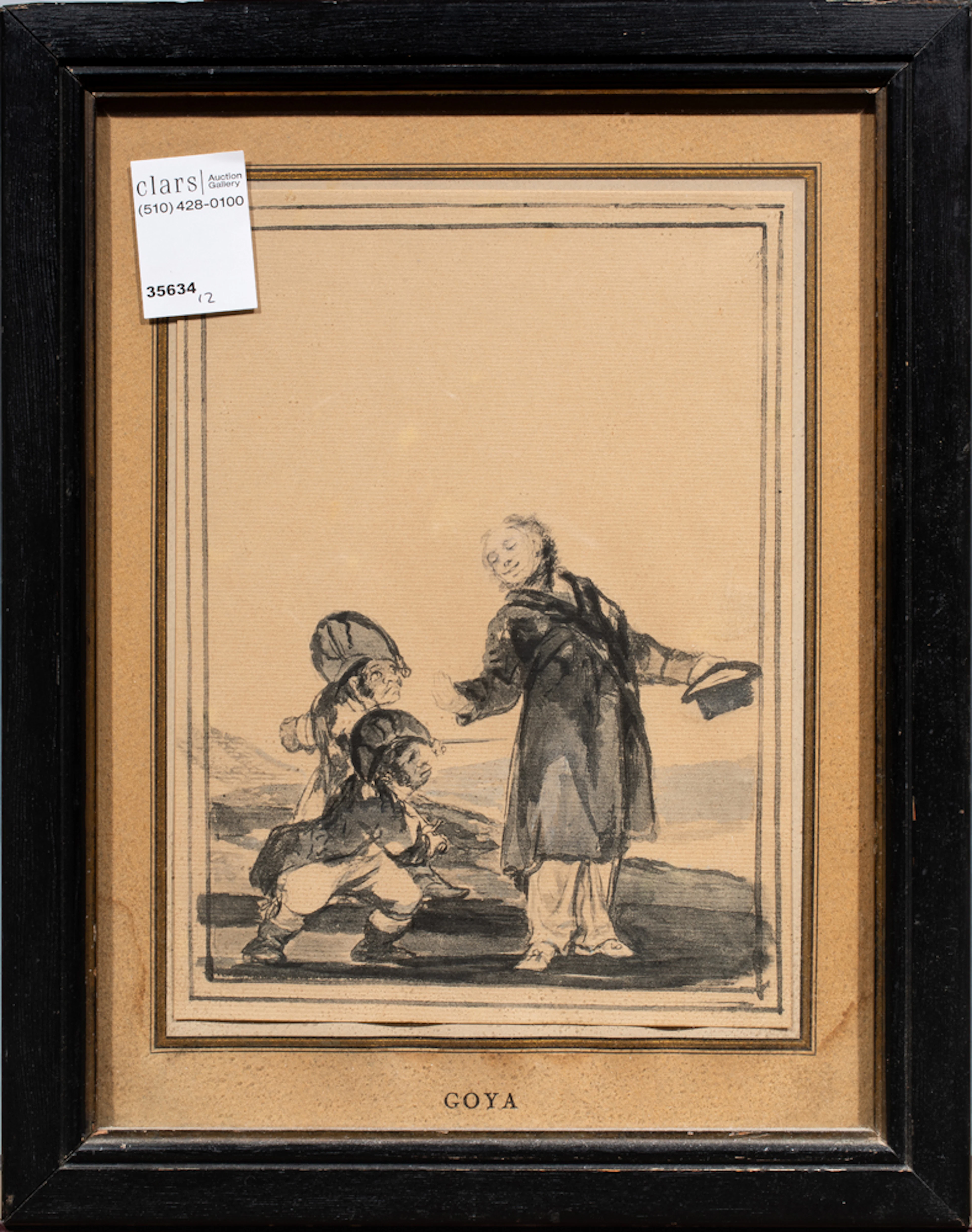 Print, After Francisco Goya