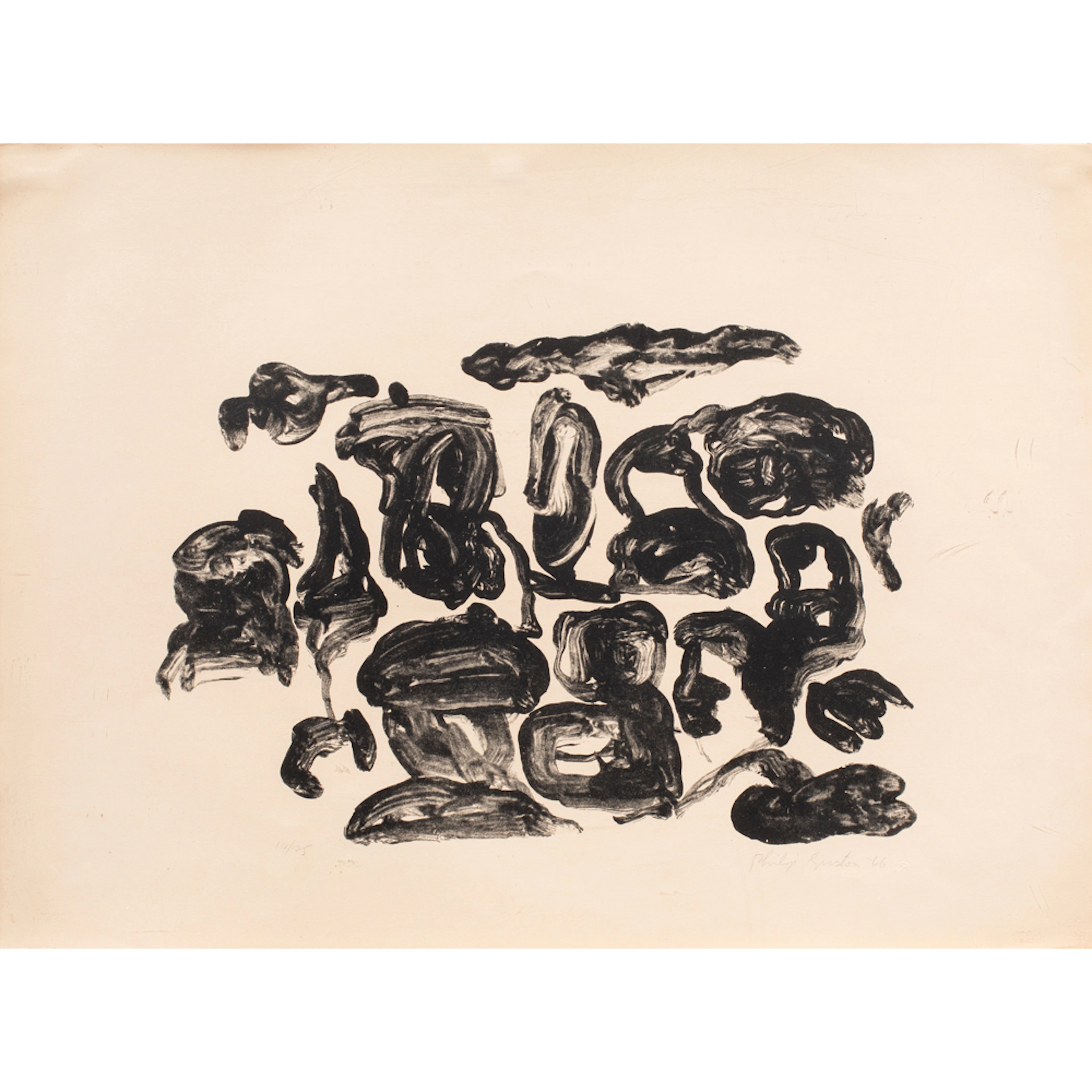 Print, Philip Guston