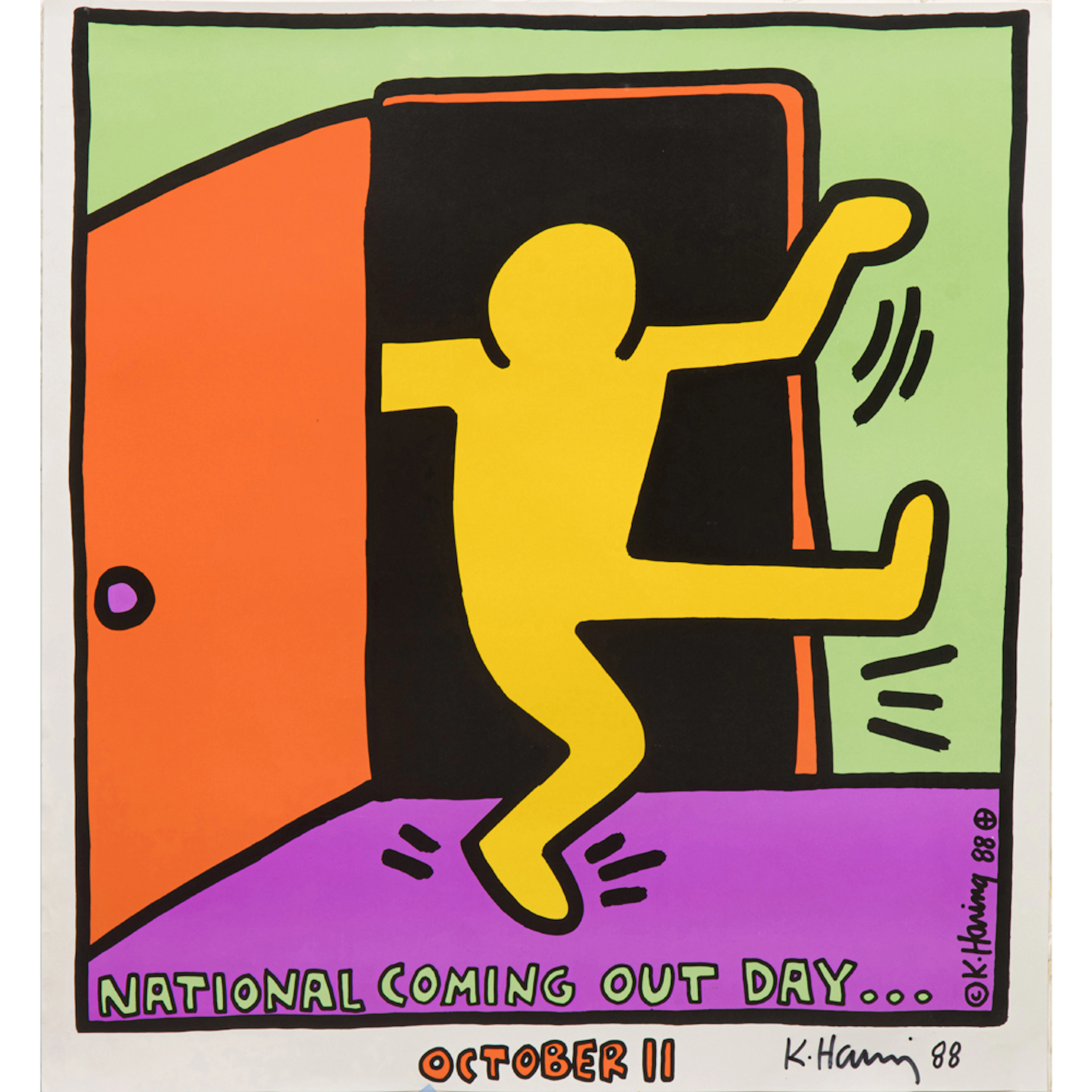 Poster, Keith Haring