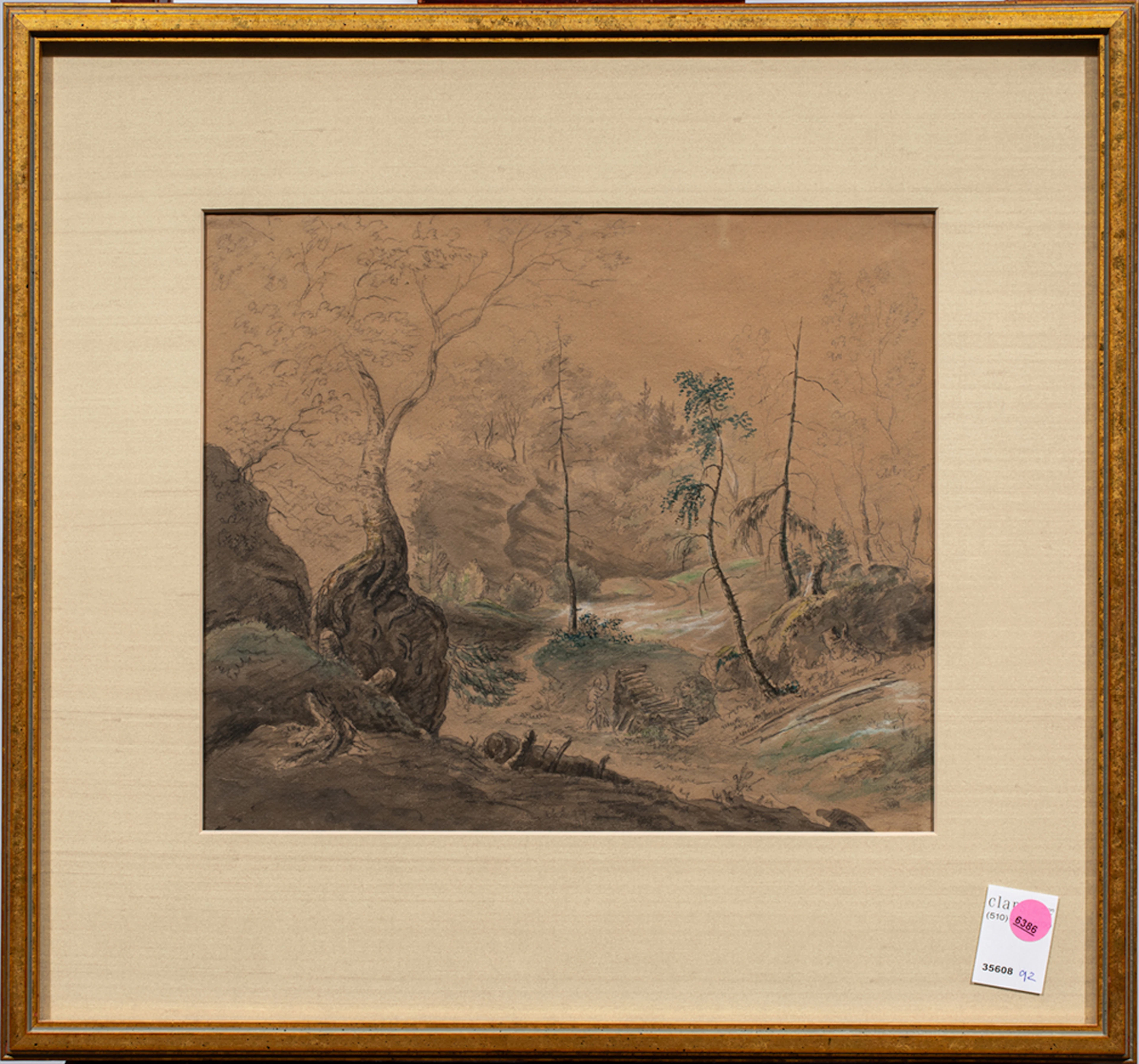 Watercolor, German School (19th century)