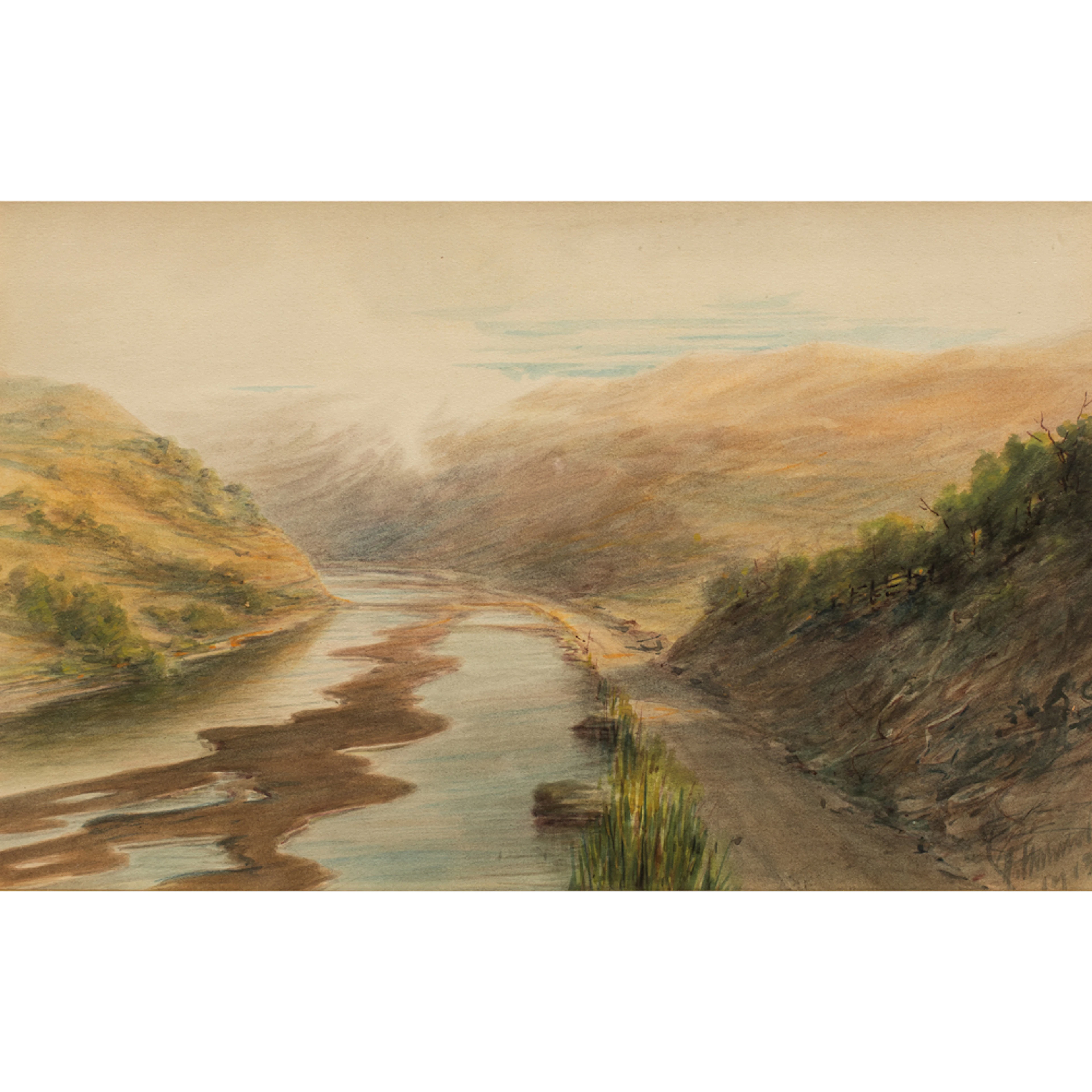 Watercolor, Alfred Villiers Farnsworth