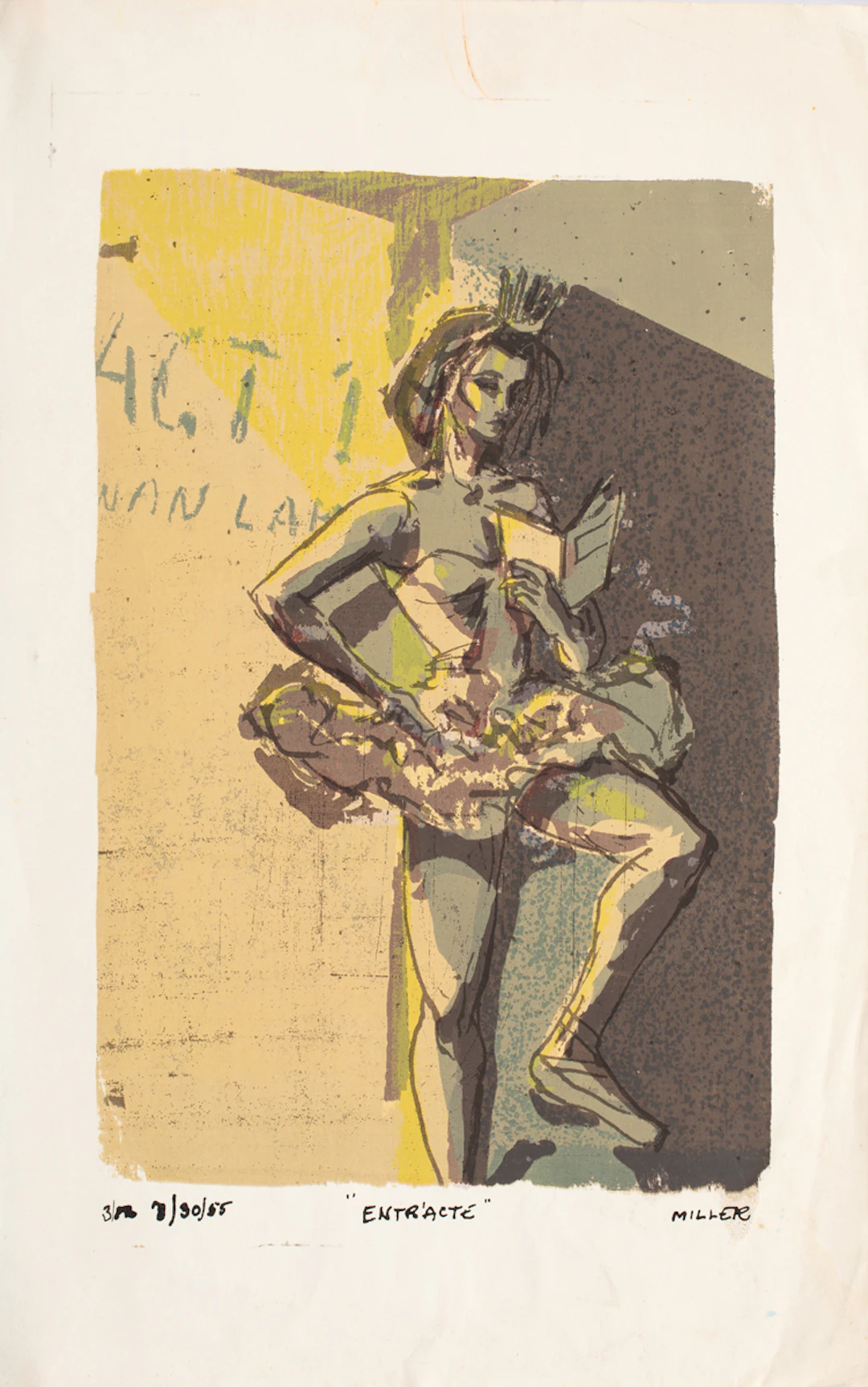 Print, American School (20th century)