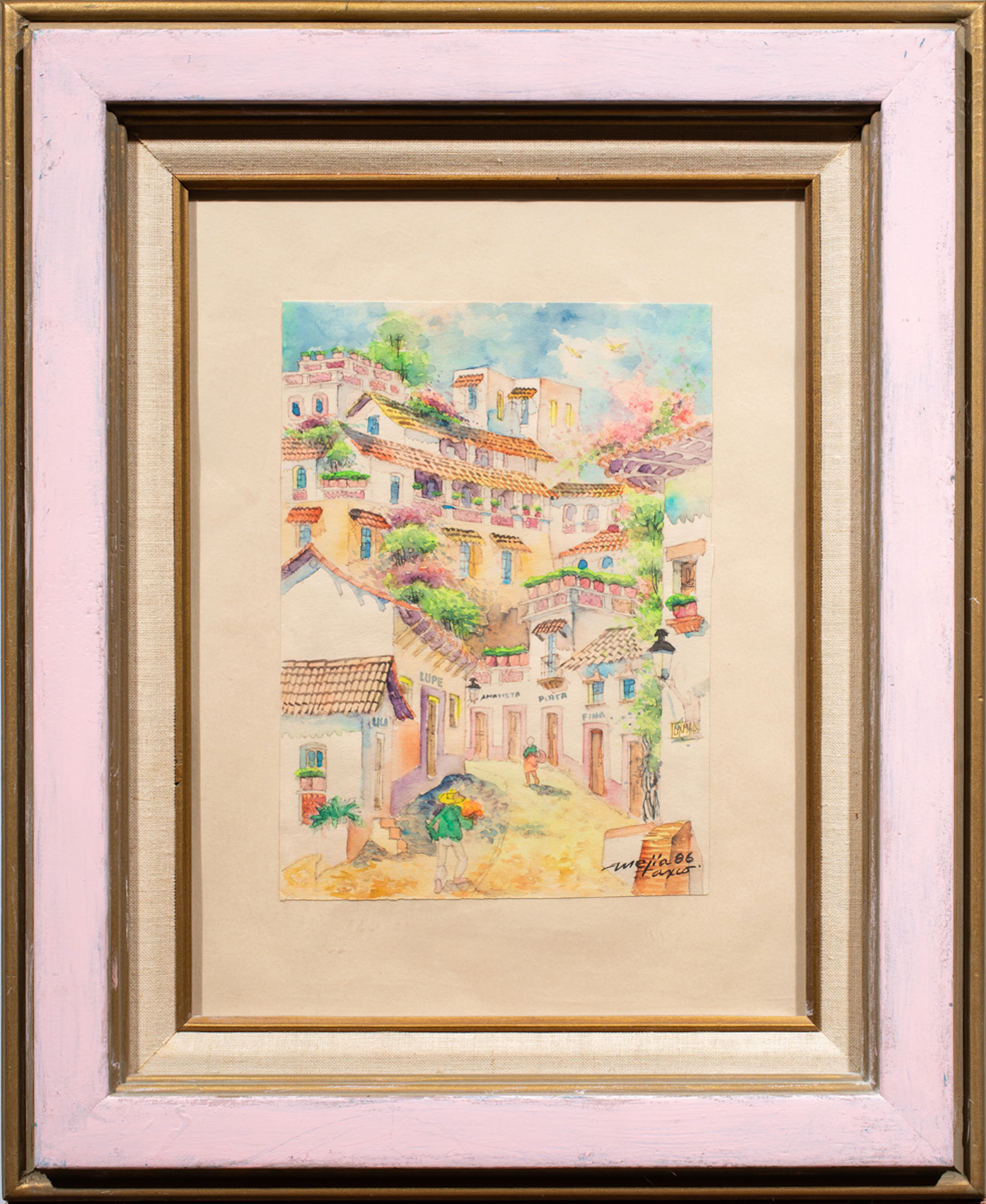 Watercolor, Mejia Taxco