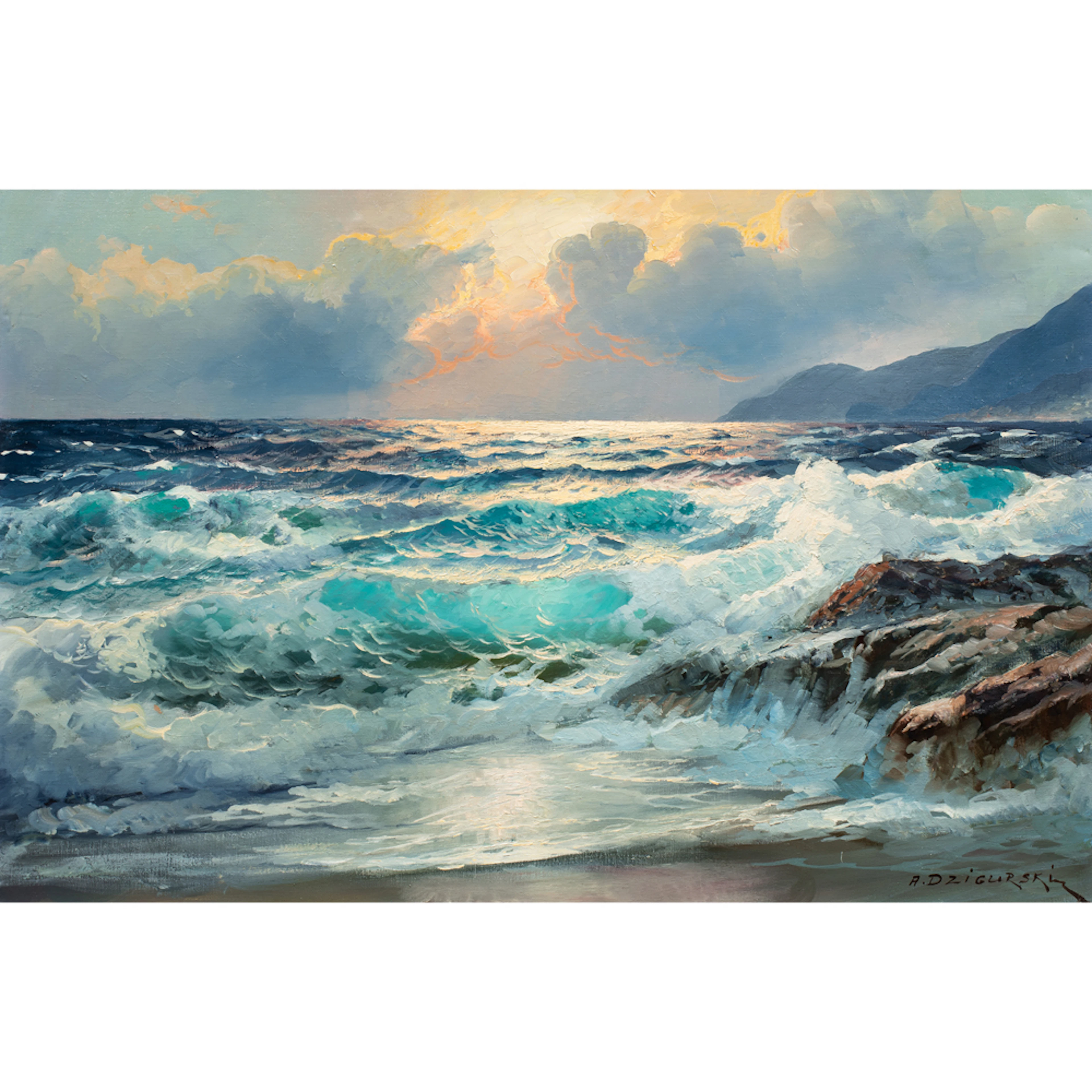 Painting, Alexander Dzigurski