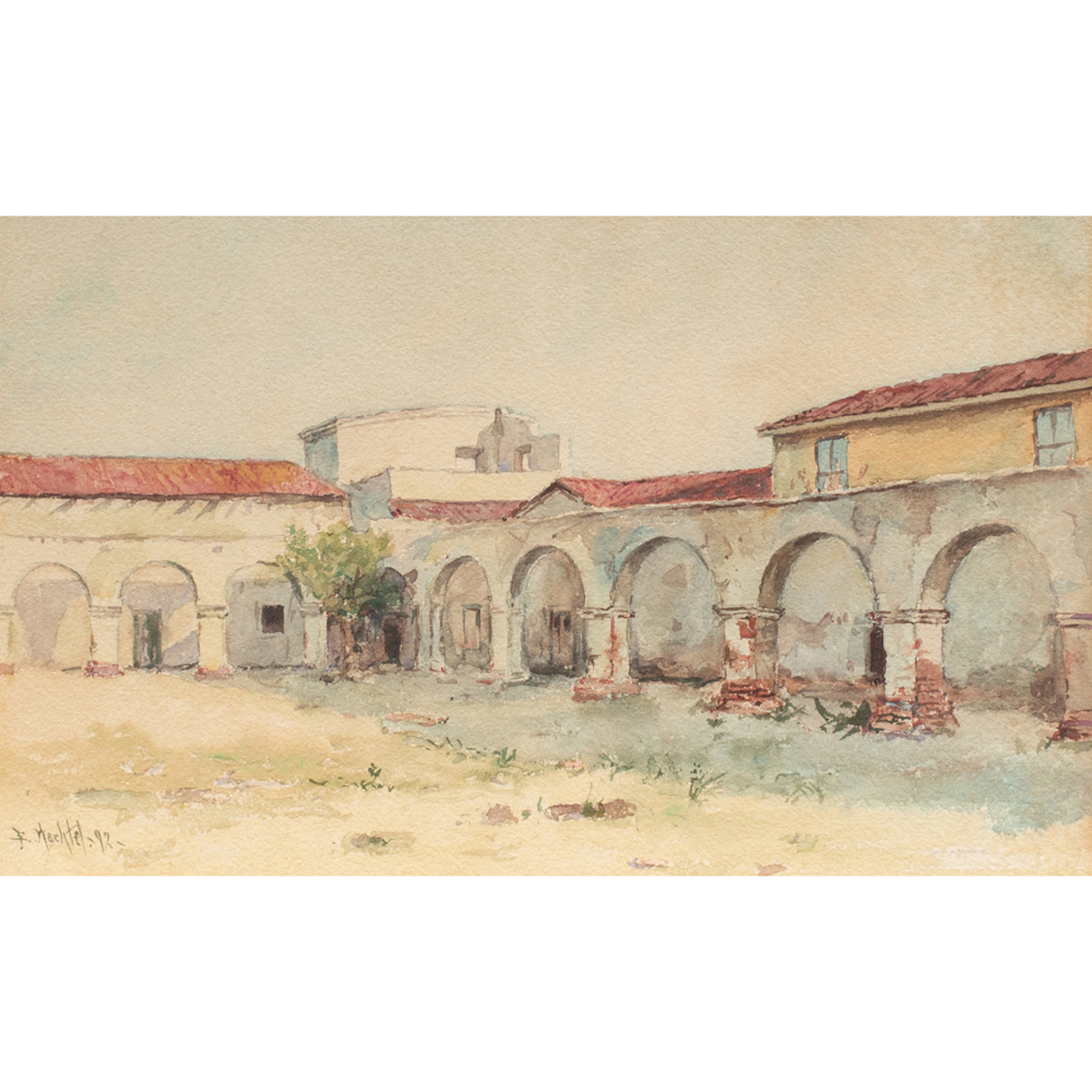 Watercolor, Elmer Wachtel