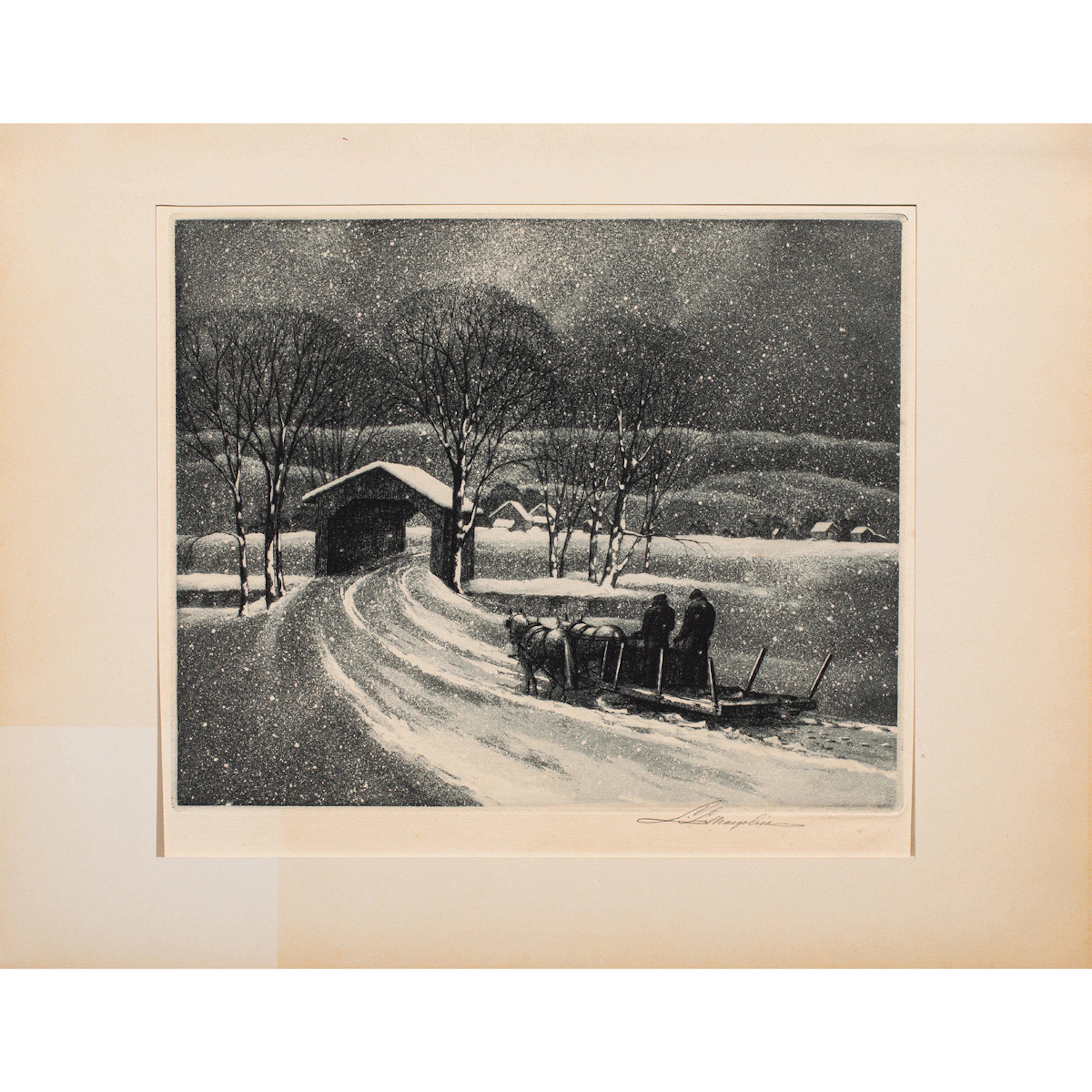 Prints, S.L. Margolies, Aaron Bohrod, George A. Bradshaw