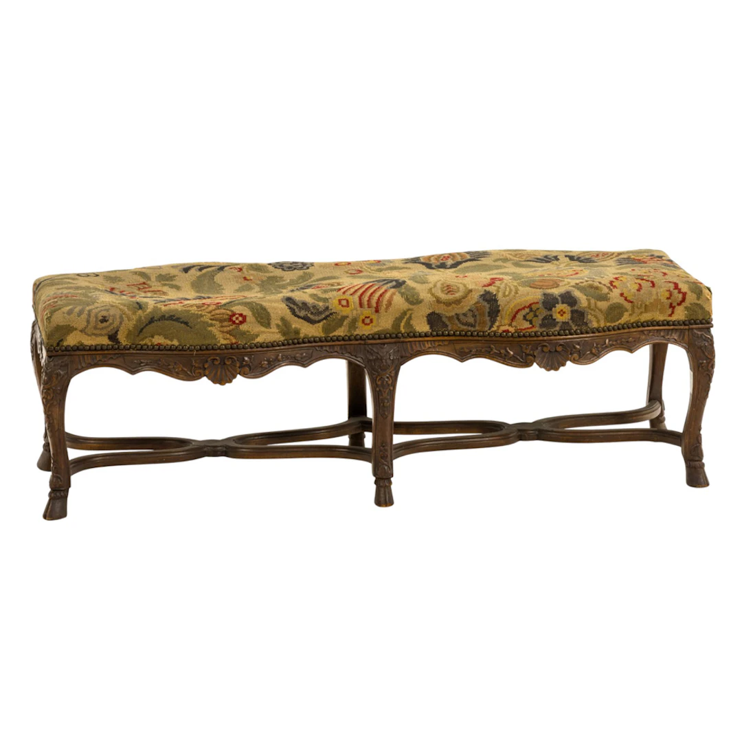 A French window bench fourth quarter 19th century