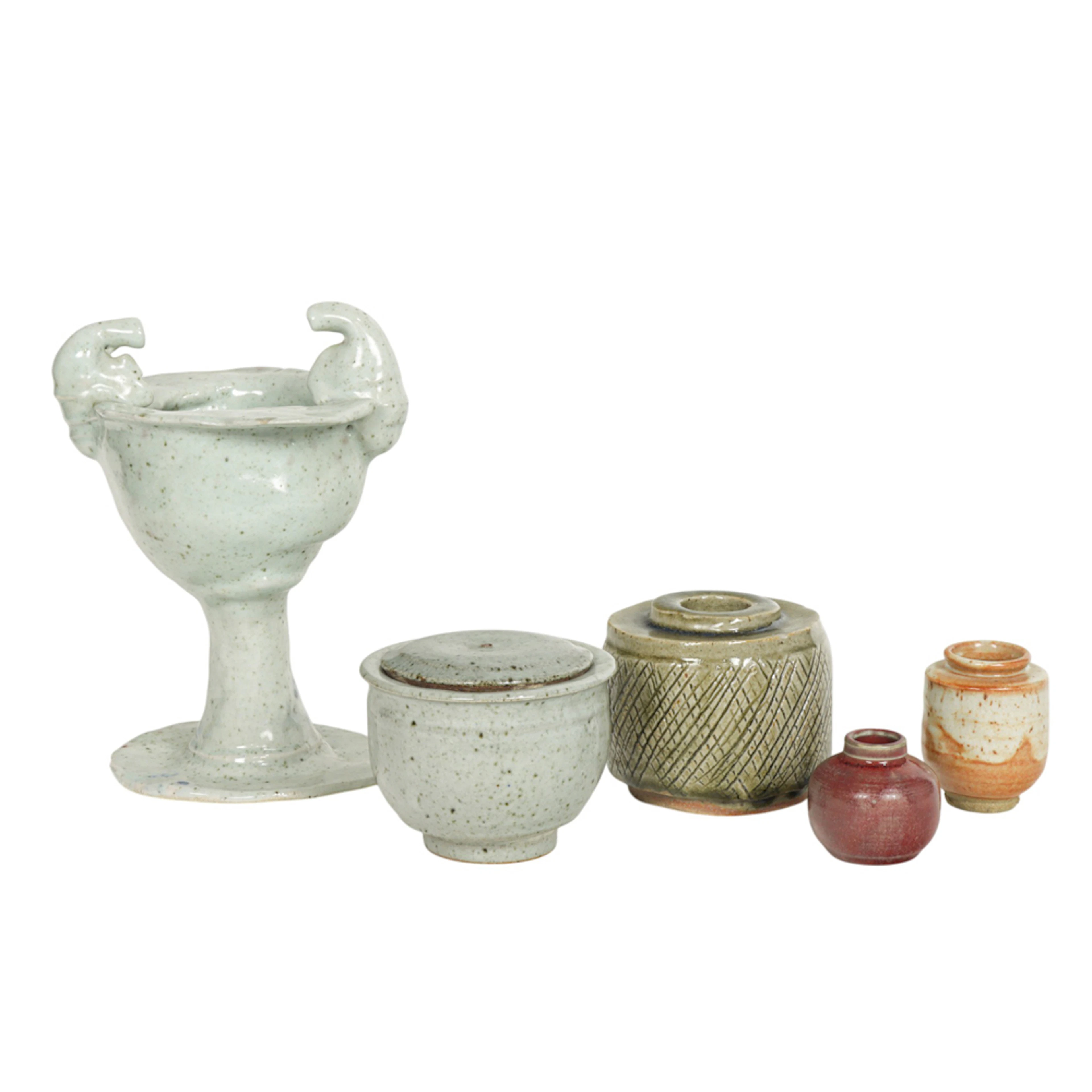 Ceramic Vessels, American School including La Paz (20th century)
