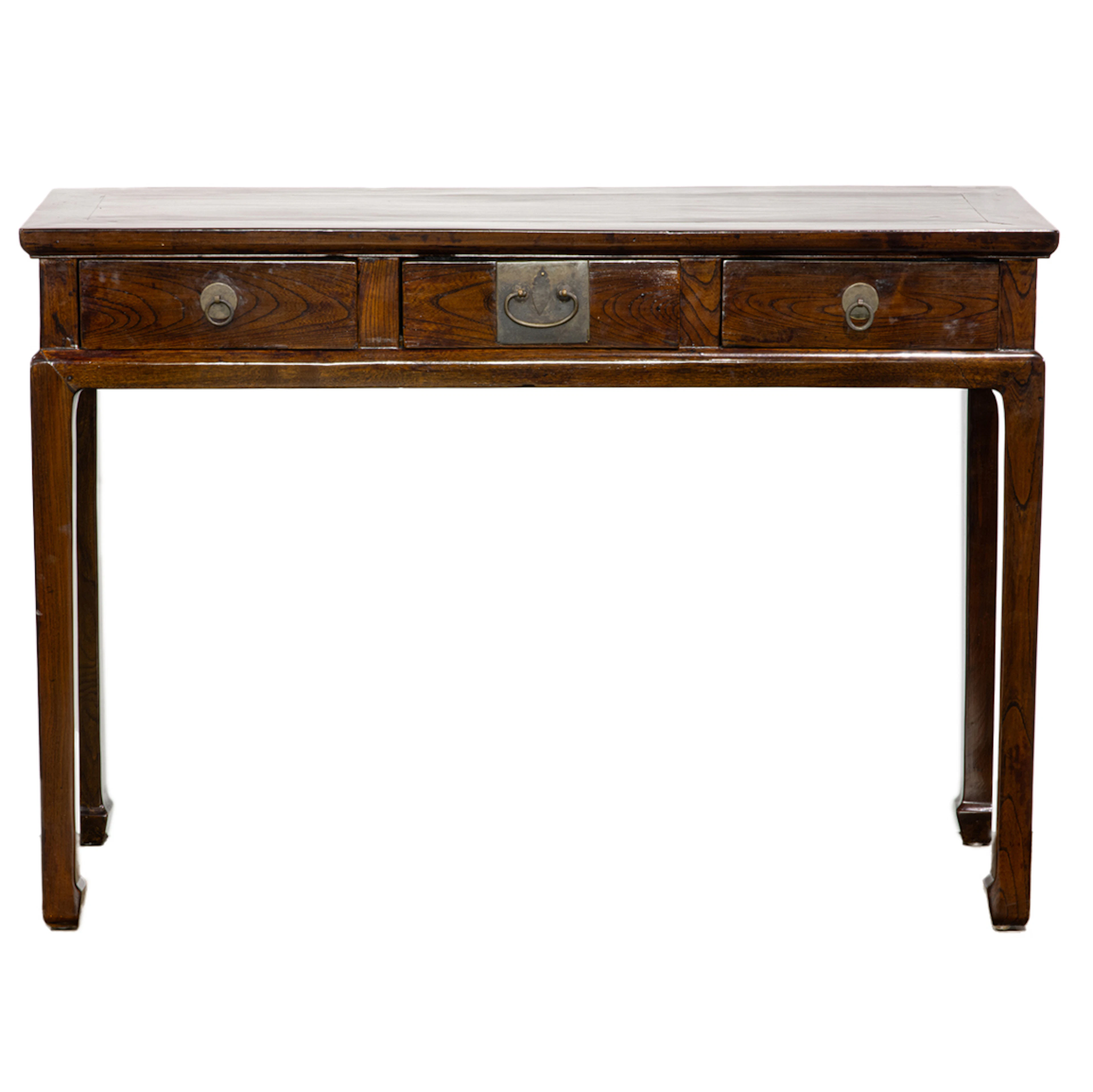 A Chinese hardwood table, Senator Feinstein Estate