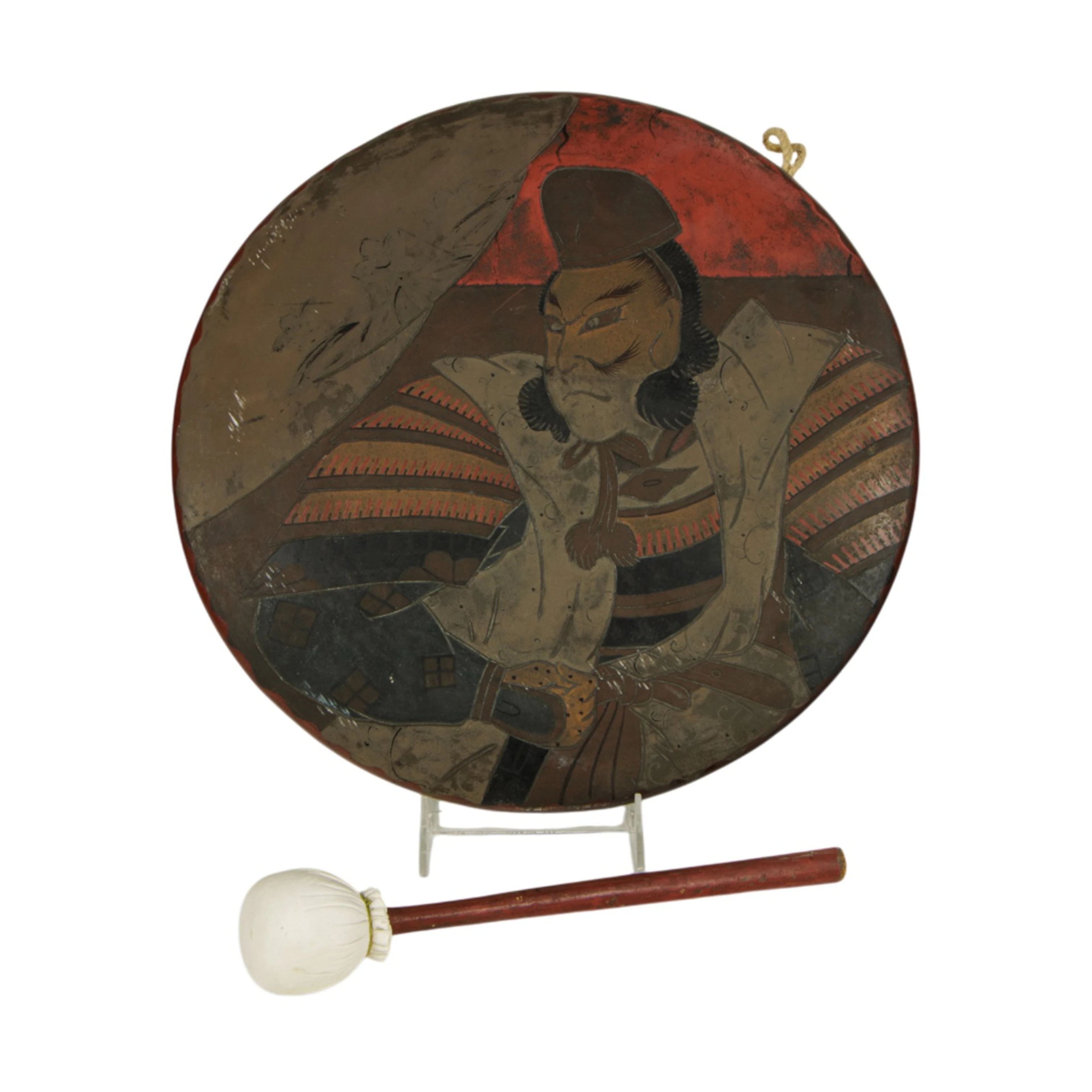 A Japanese gong and striker