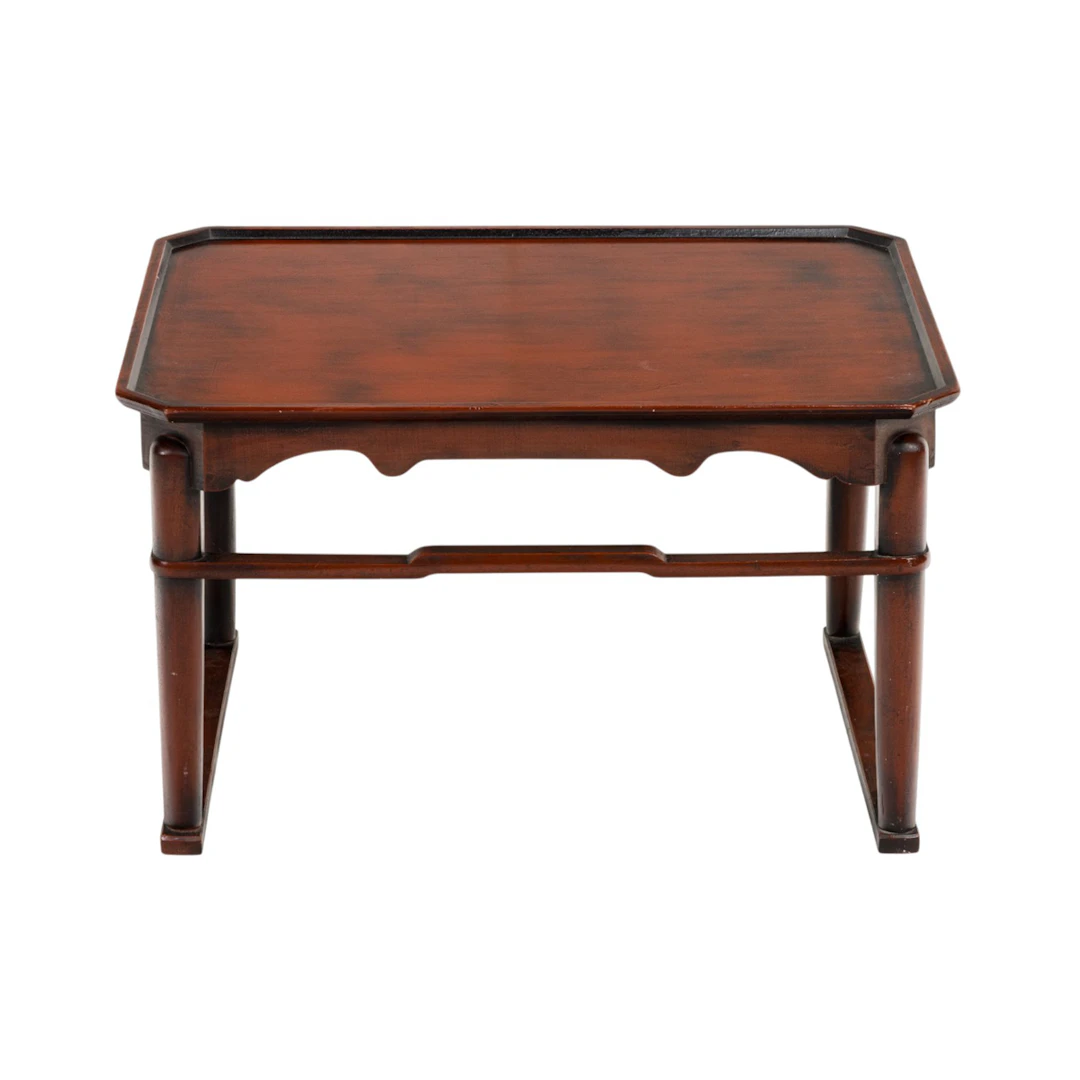 A Japanese low side table, 16"h x 27"w x 21