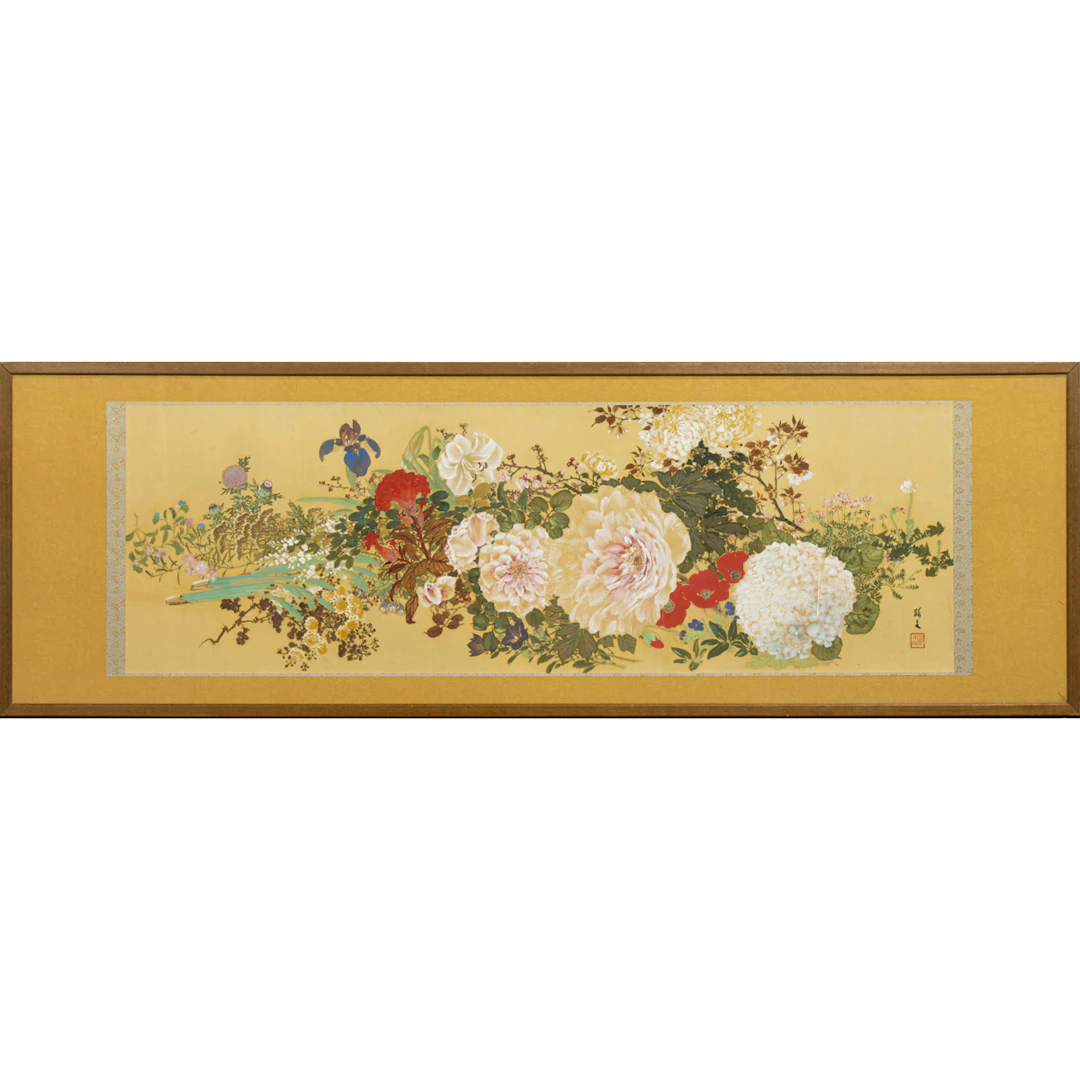 Japanese School (20th century) - Flowers