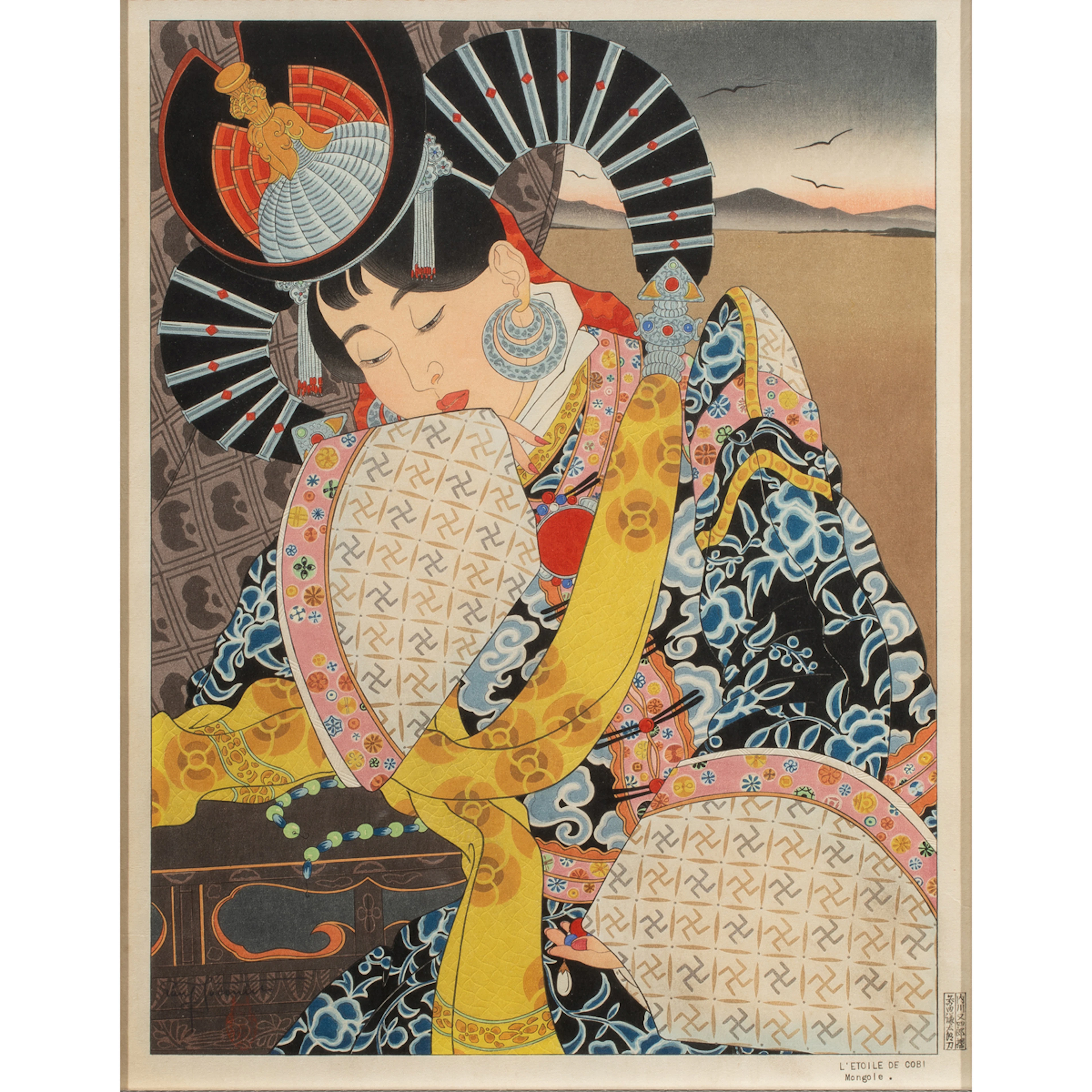 Print, Paul Jacoulet