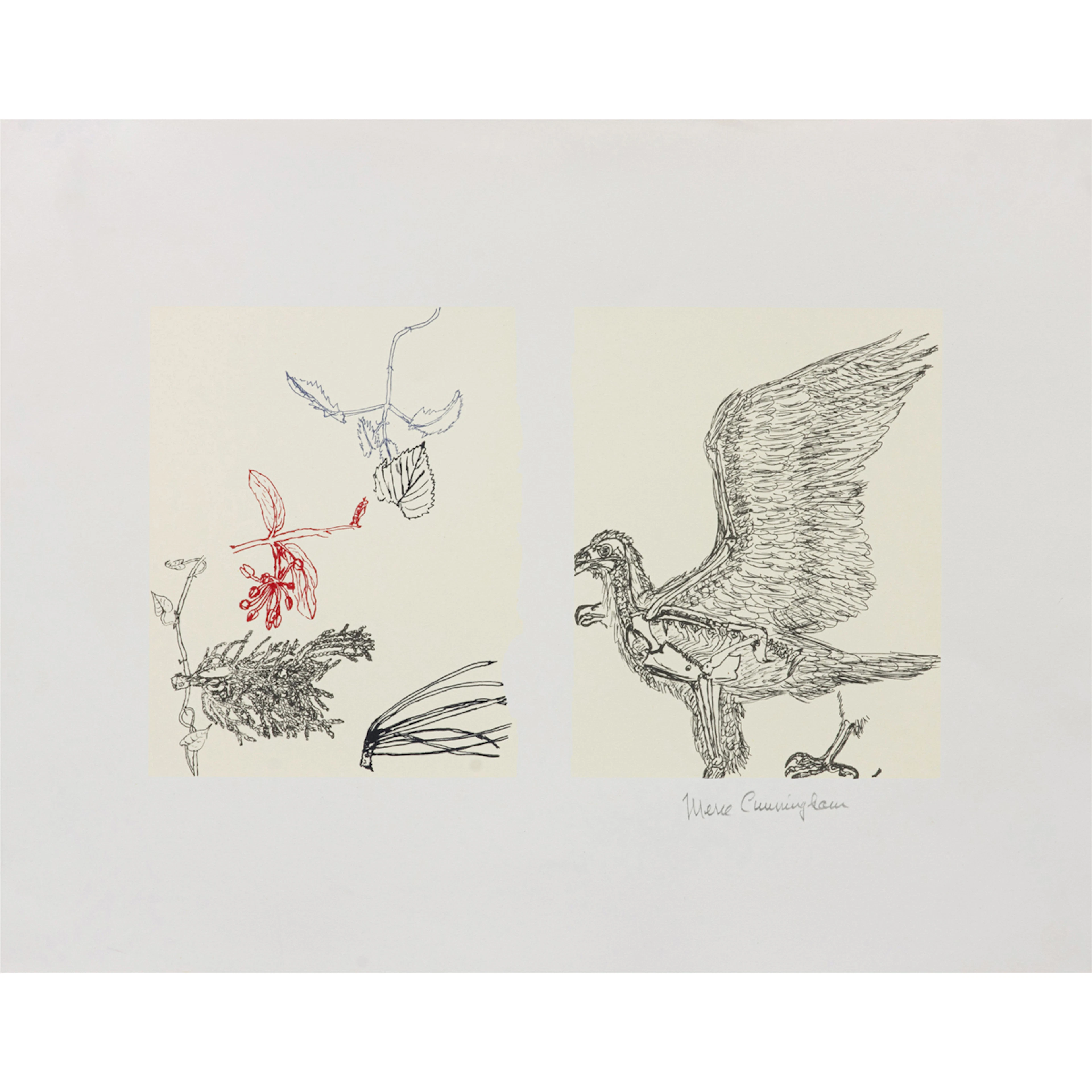 Print, Merce Cunningham