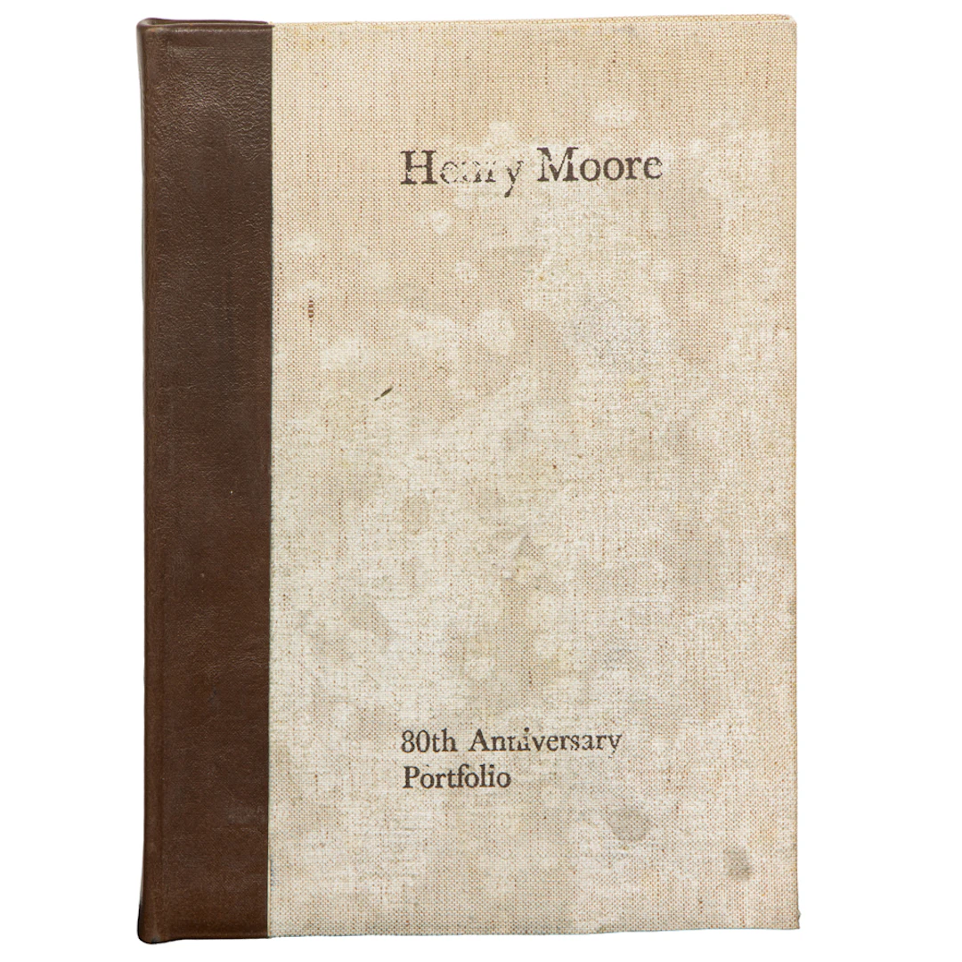 Portfolio book, Henry Moore