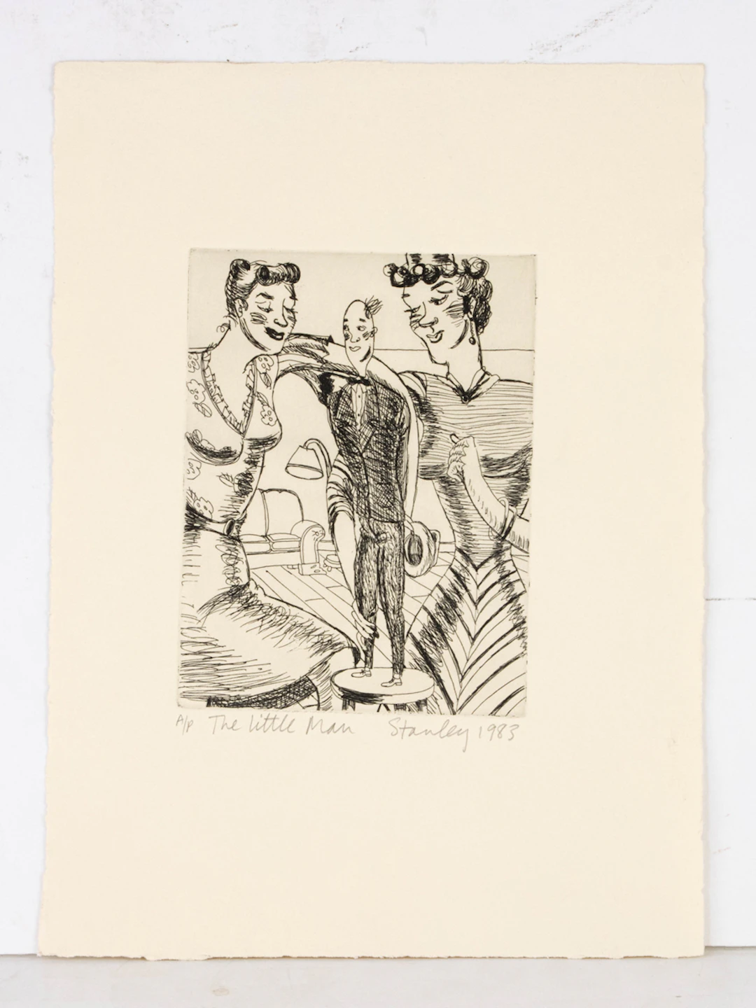 Etching, M. Louise Stanley