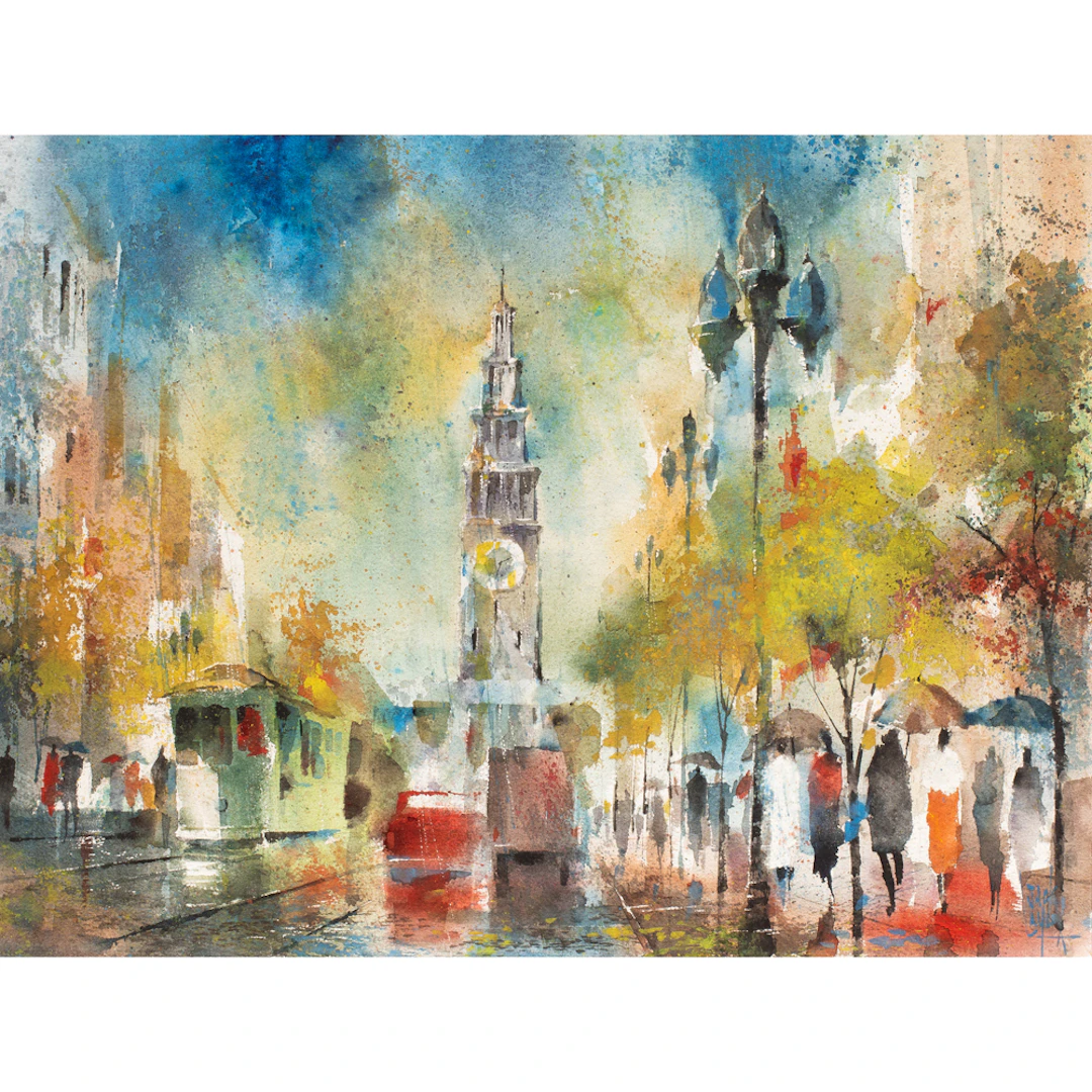 Watercolor, Jack Laycox