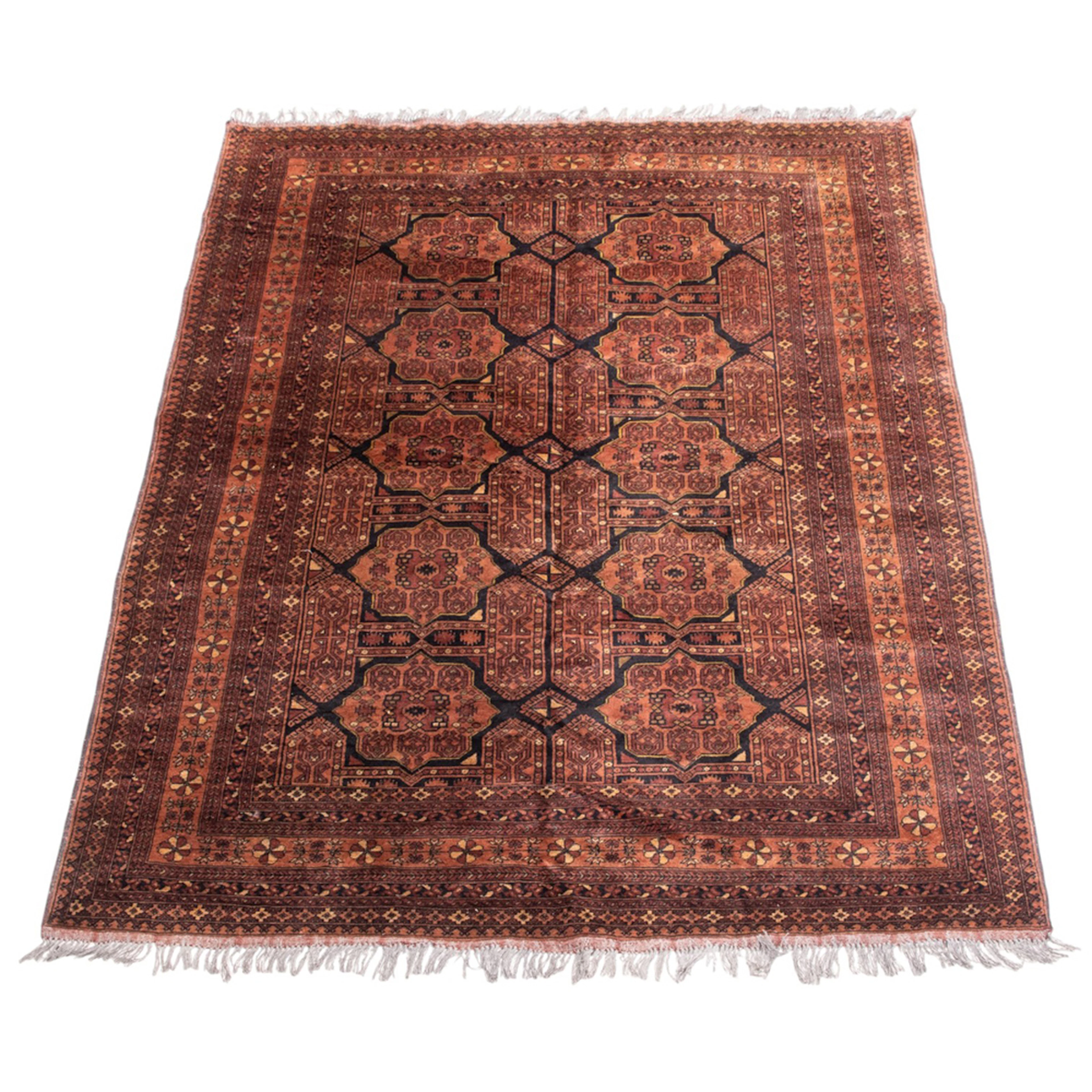 An Afghan carpet