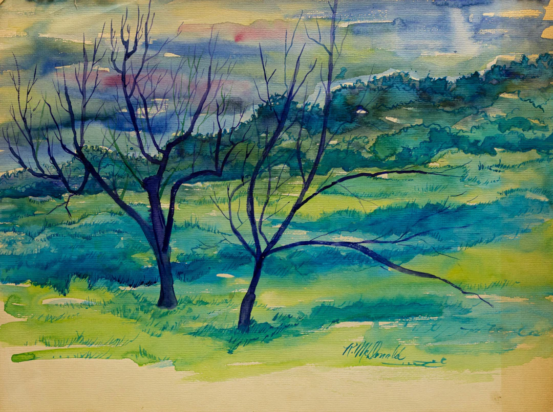 Watercolor, Richard J. McDonald