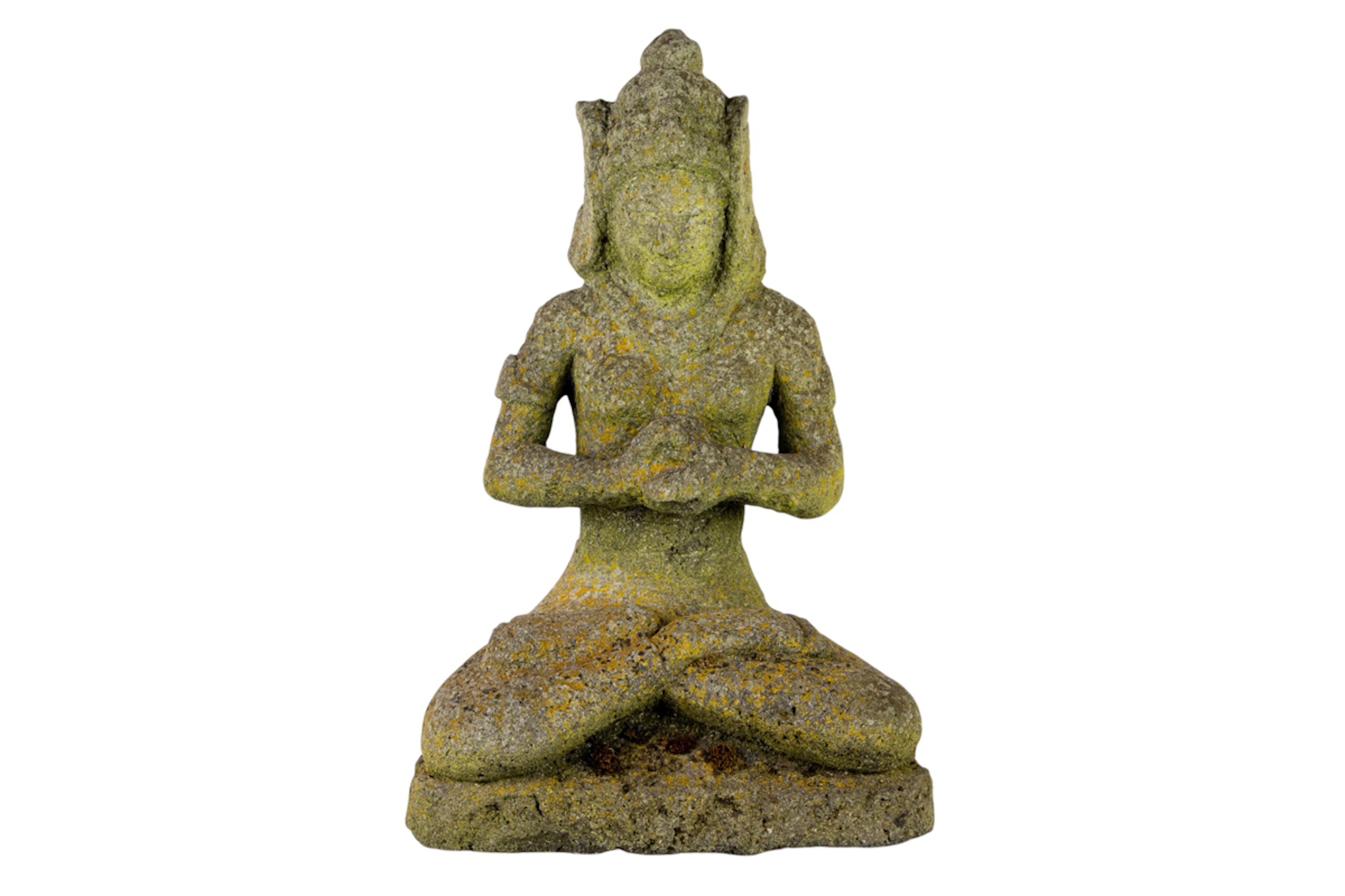 A Balinese stone Hindu deity