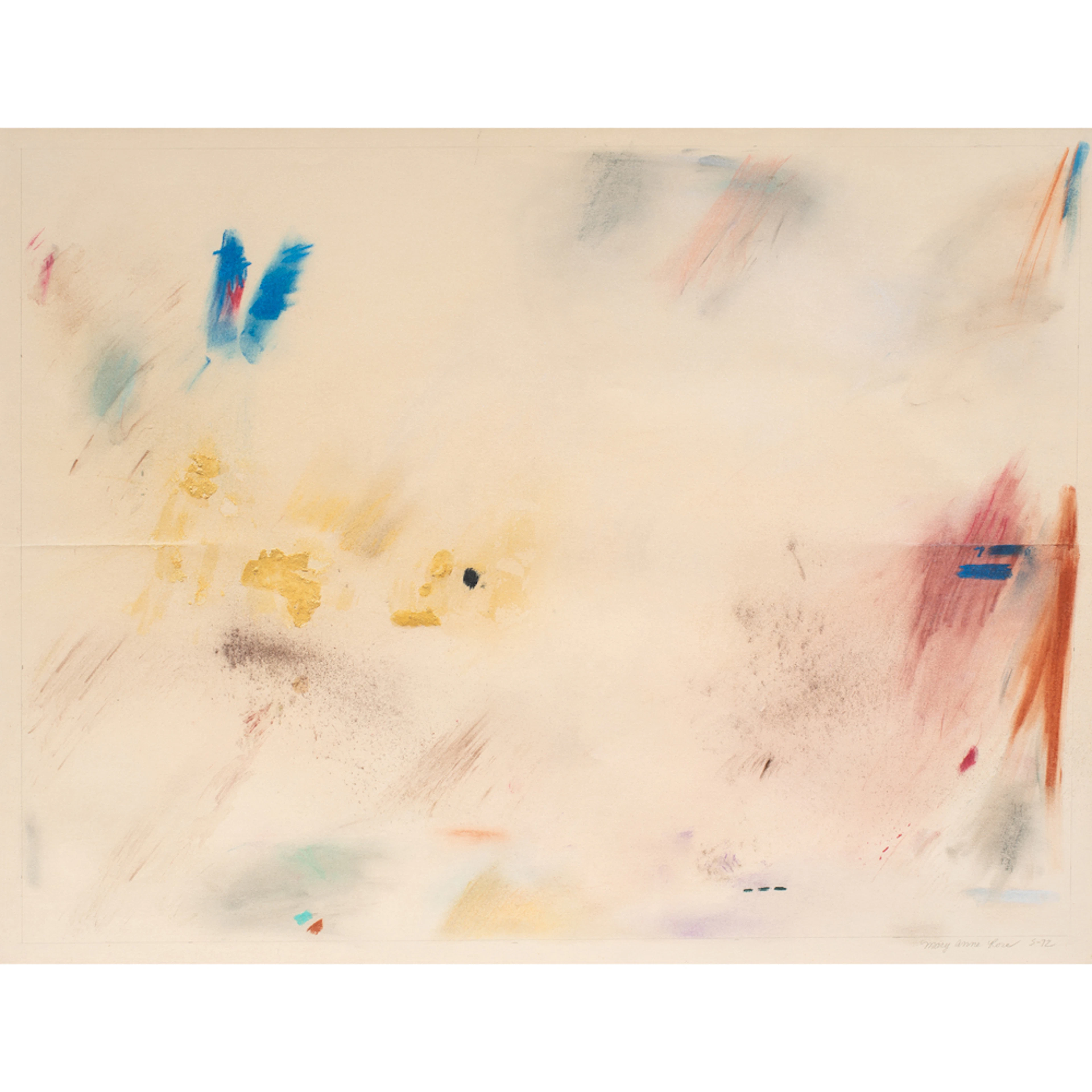 Work on paper, Mary Anne Rose