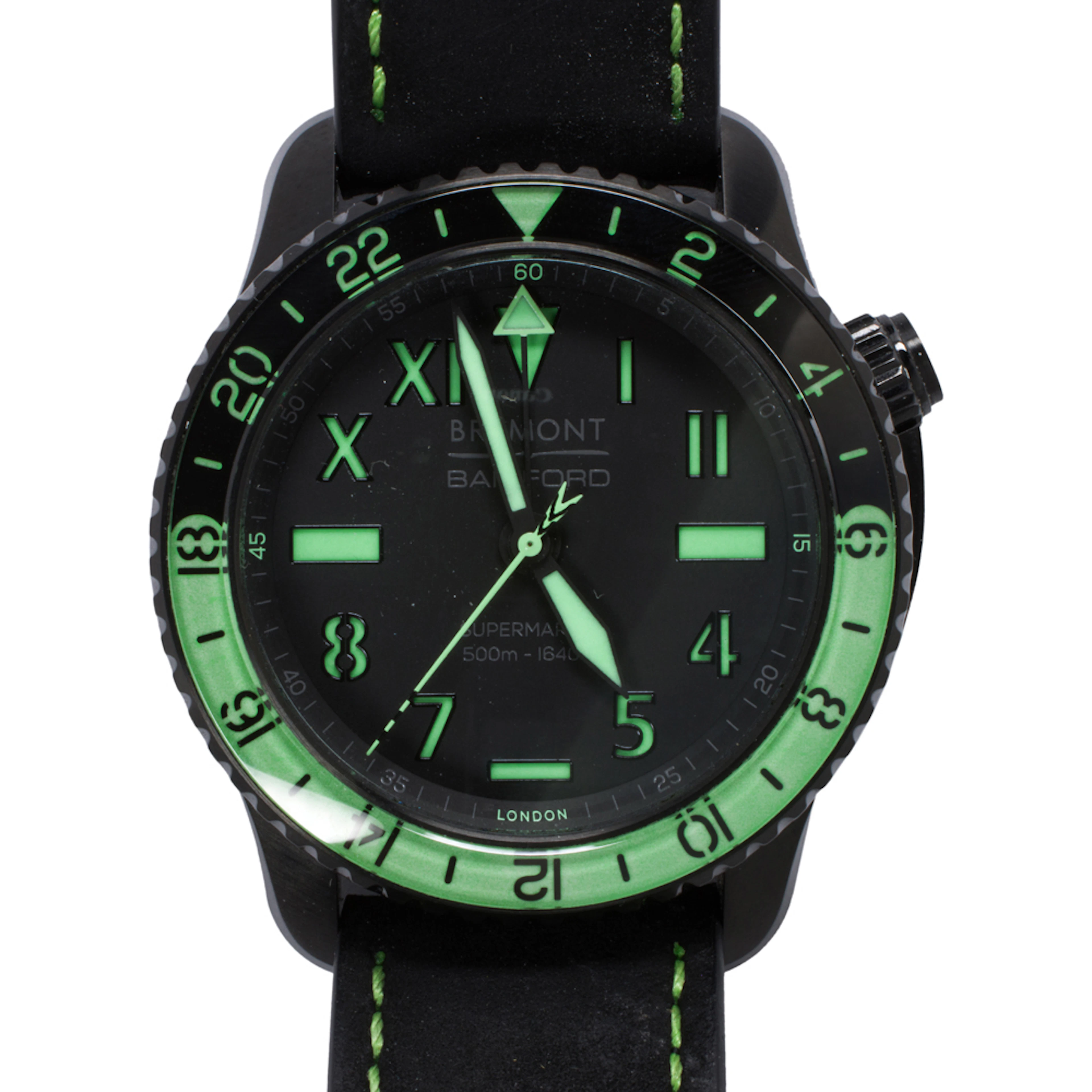 A Bremont Bamford Supermarine stainless steel watch 191/500
