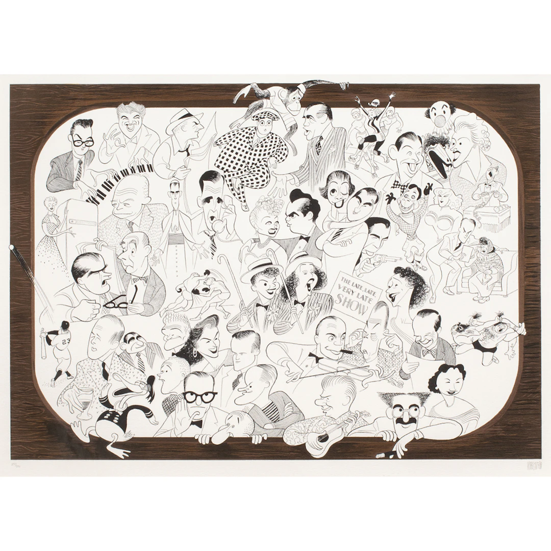 Print, Albert Hirschfeld