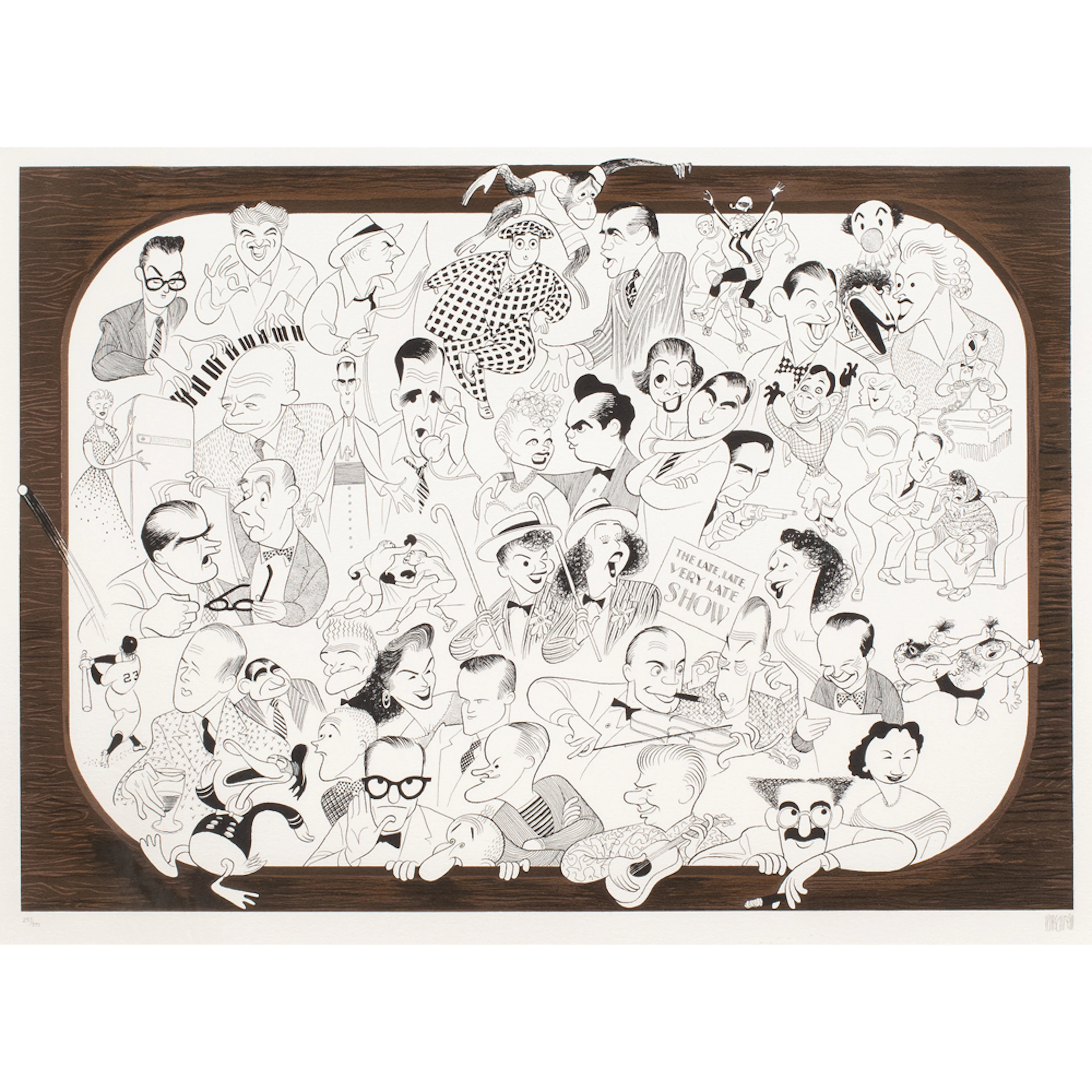 Print, Albert Hirschfeld