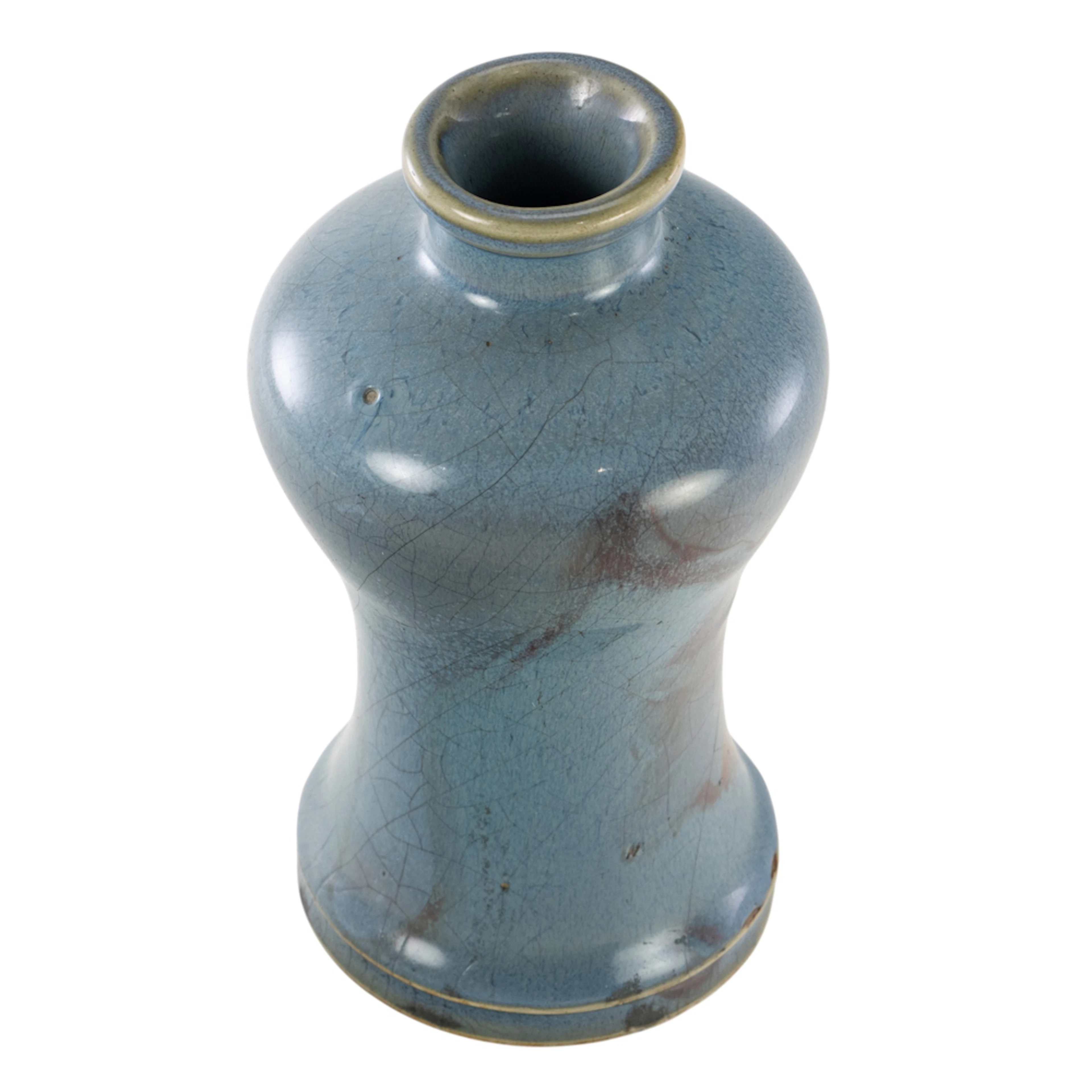 A Chinese Jun ware meiping vase
