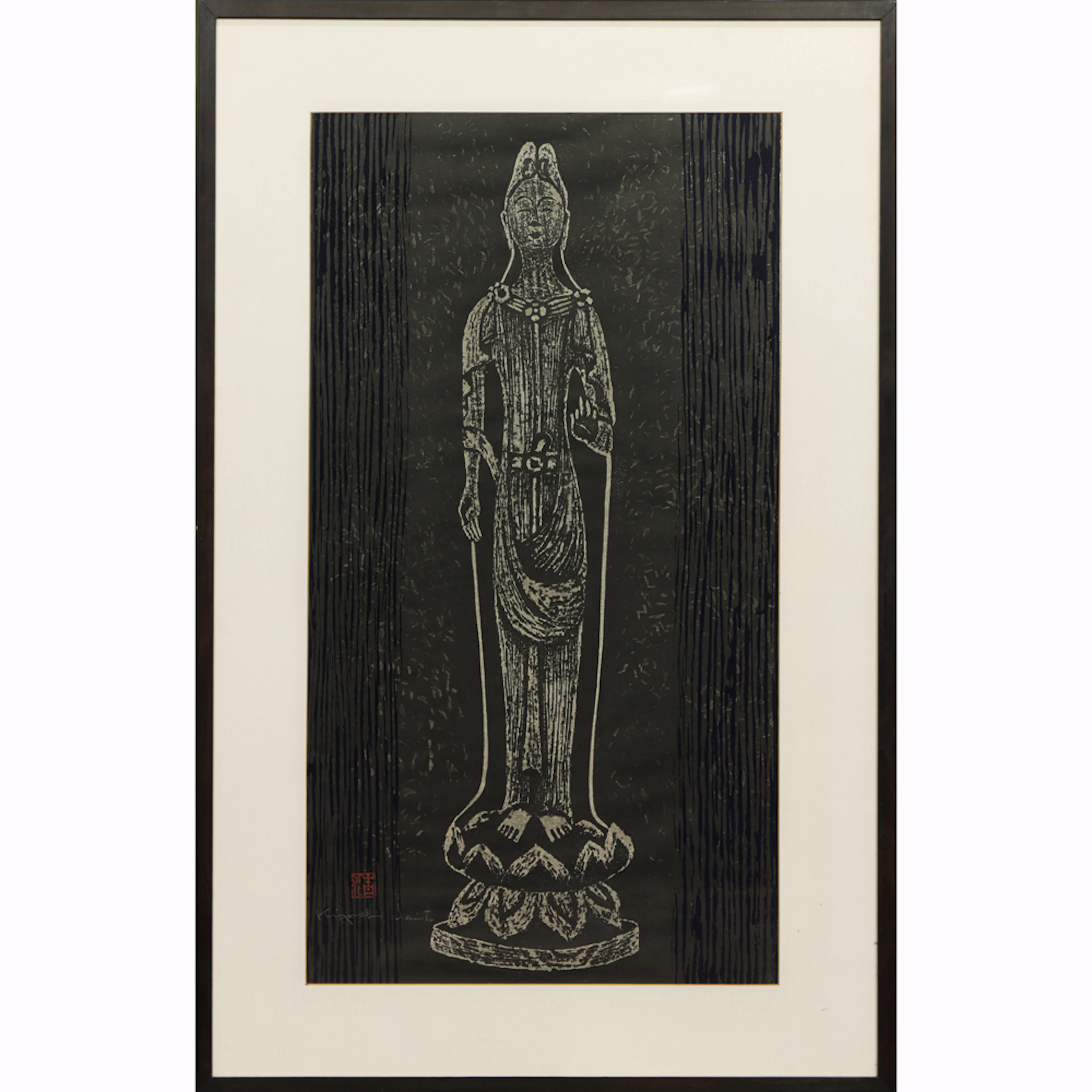 Kiyoshi Saito (1907-1997) - Buddha Asuka