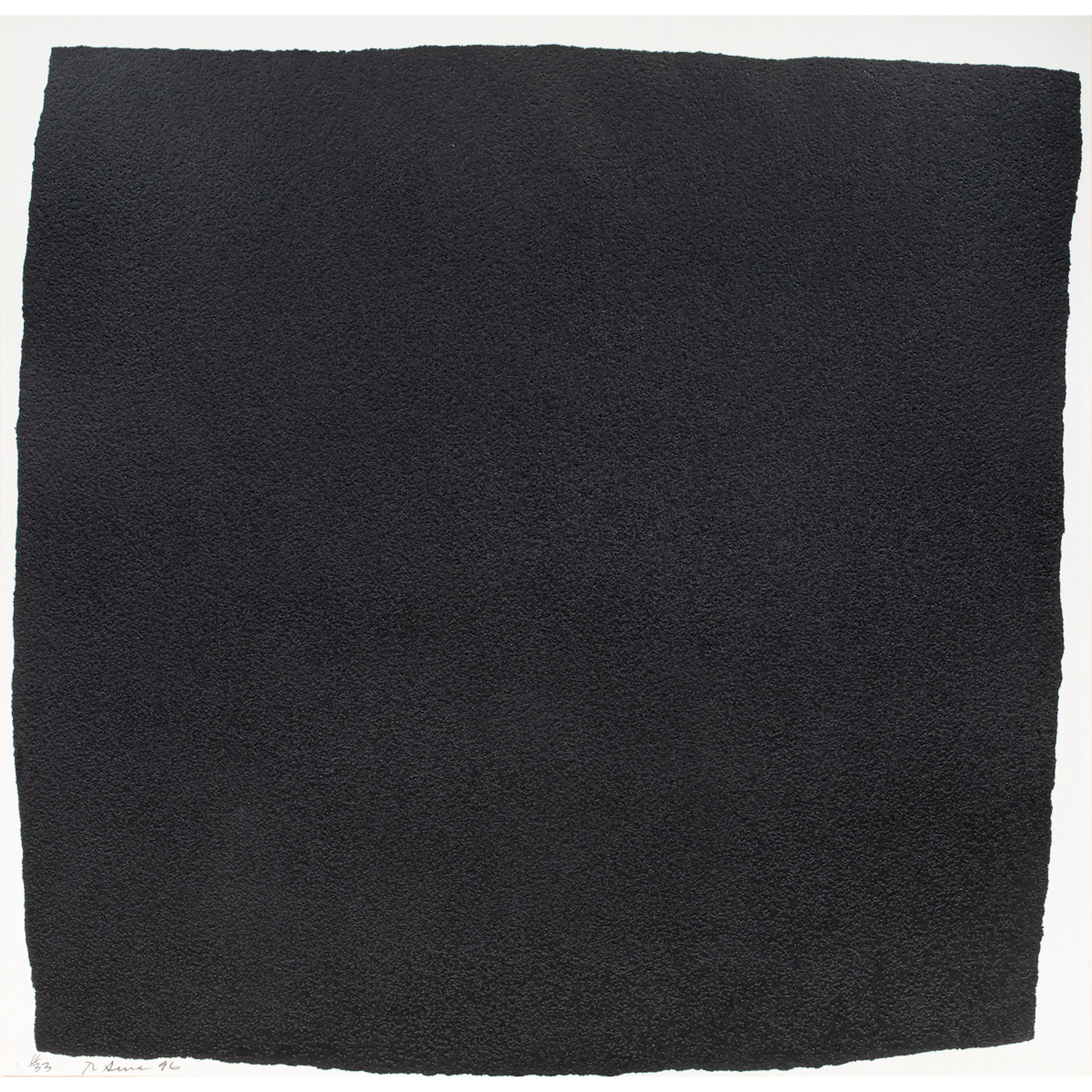 Print, Richard Serra