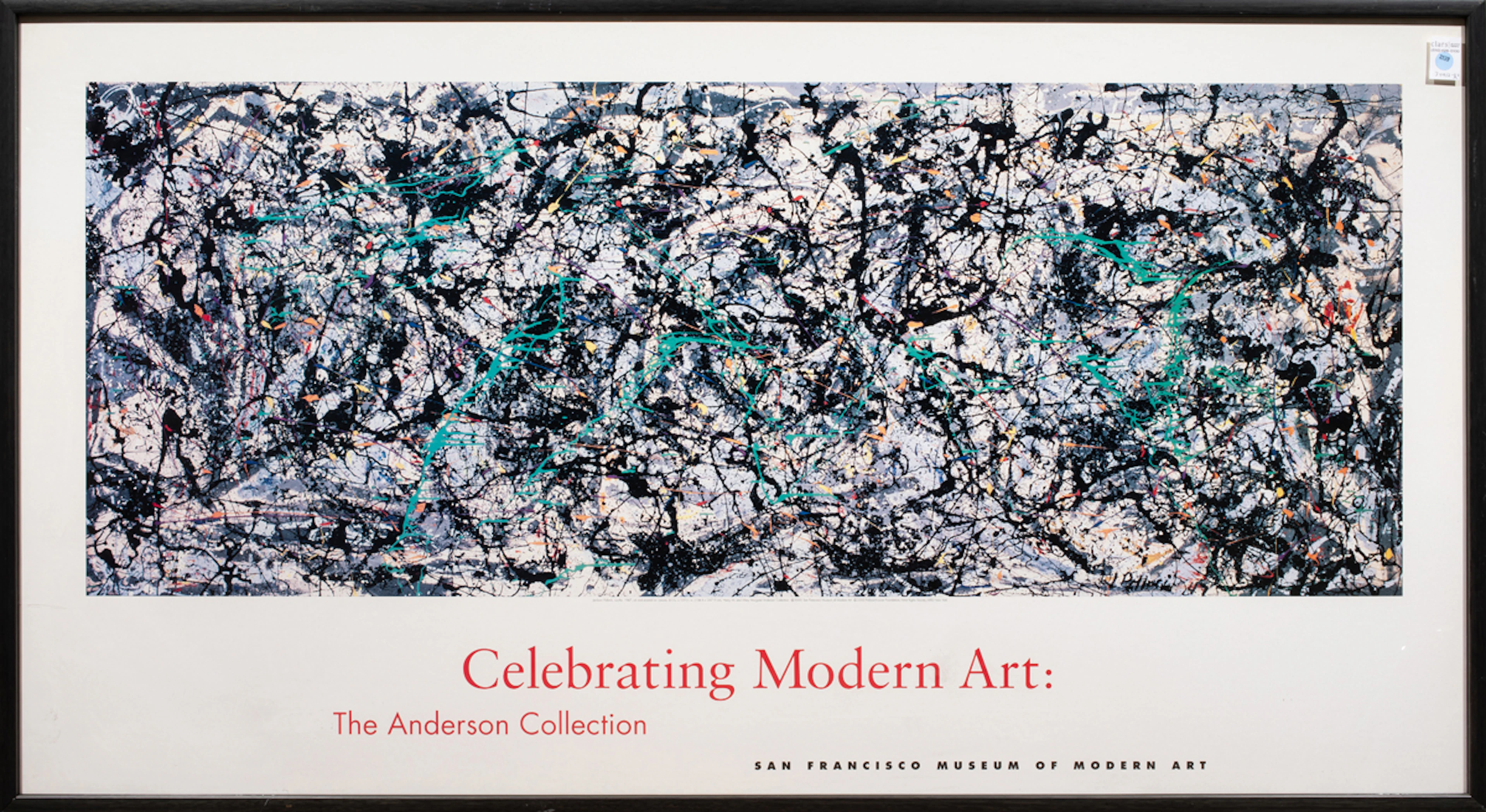 Poster, After Jackson Pollock