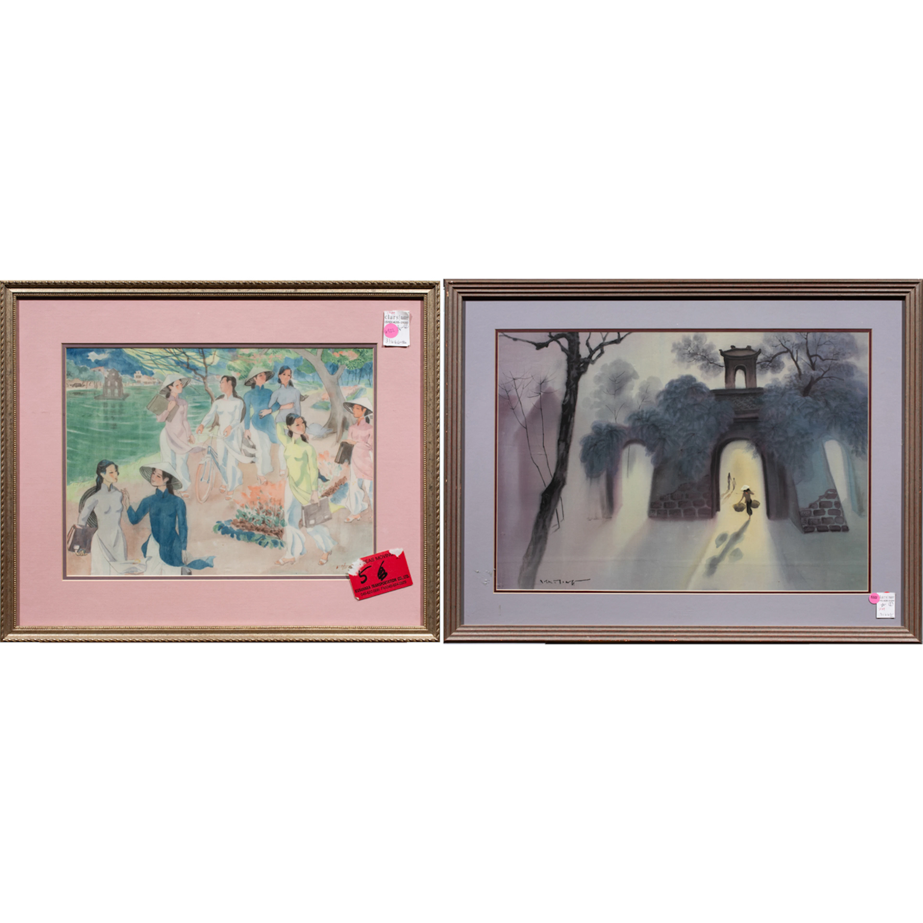 Works on paper, Vietnamese School (20th century)