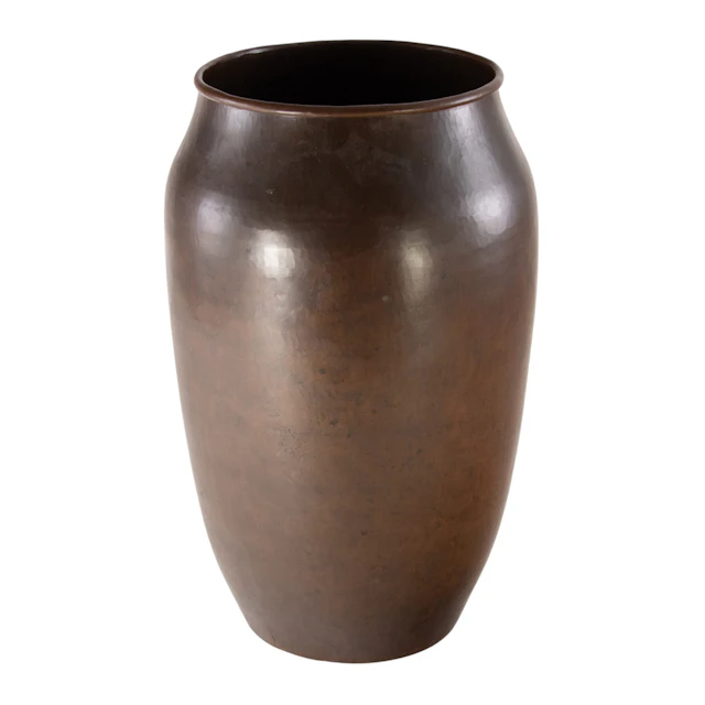 A Dirk van Erp hammered copper vase