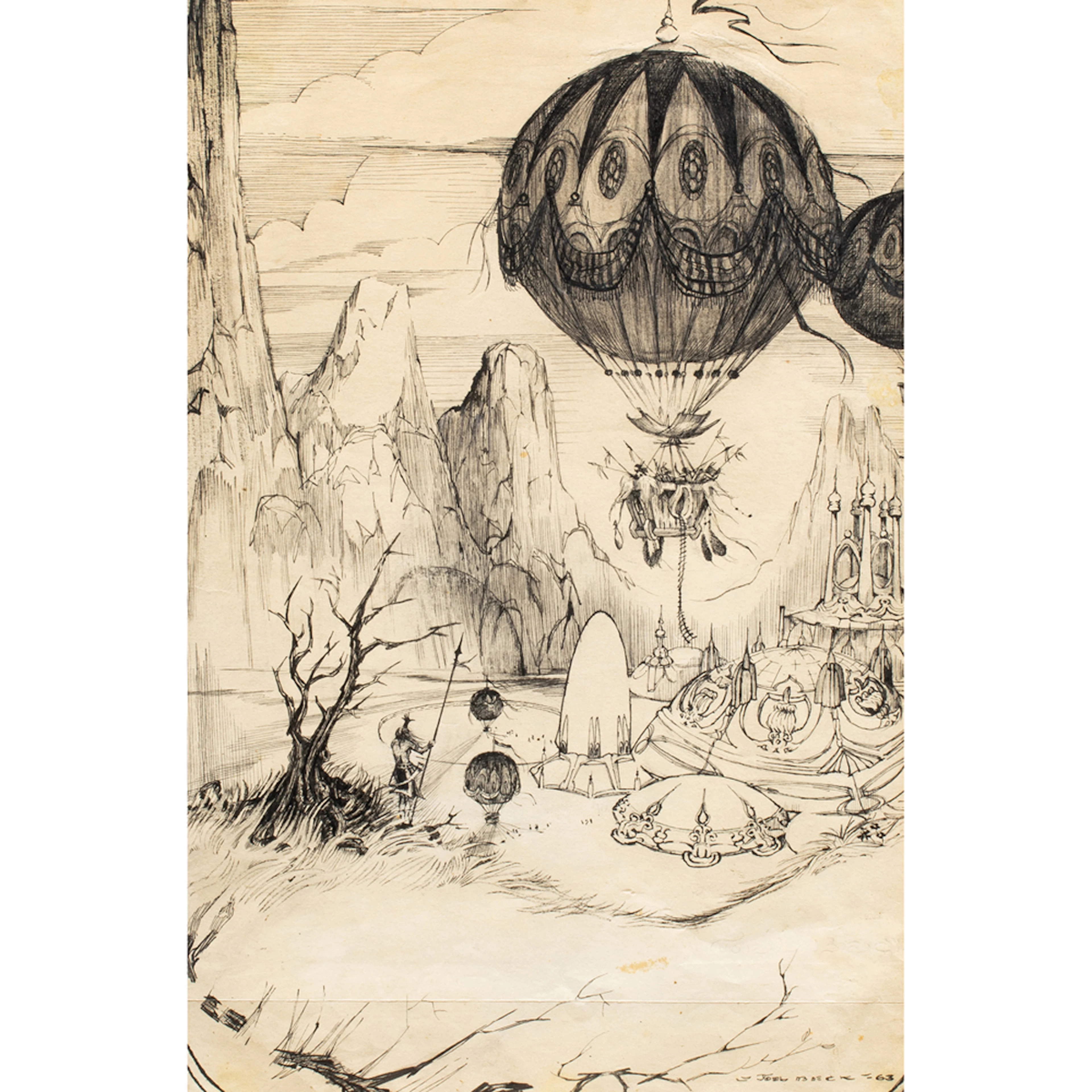 Work on paper, Joel Beck