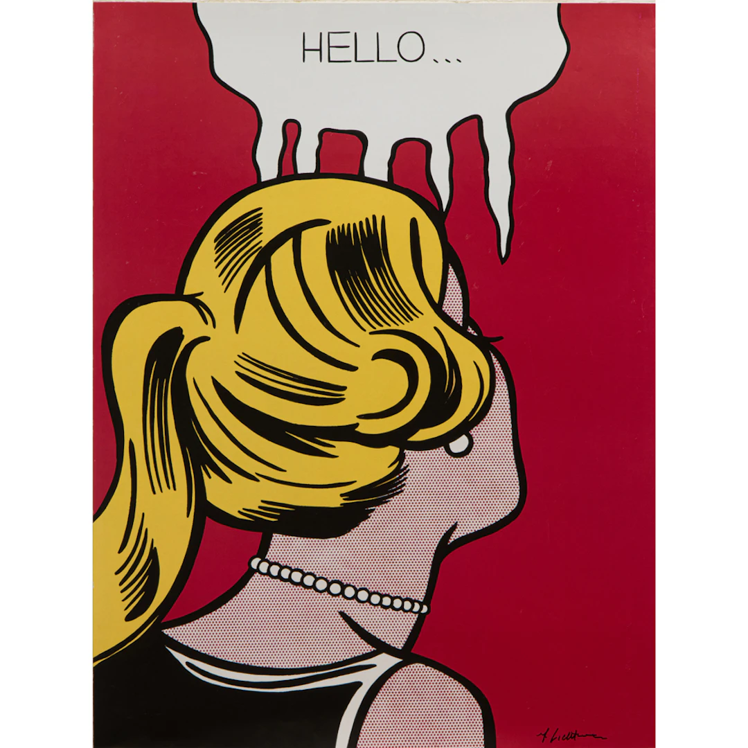 Poster, Roy Lichtenstein