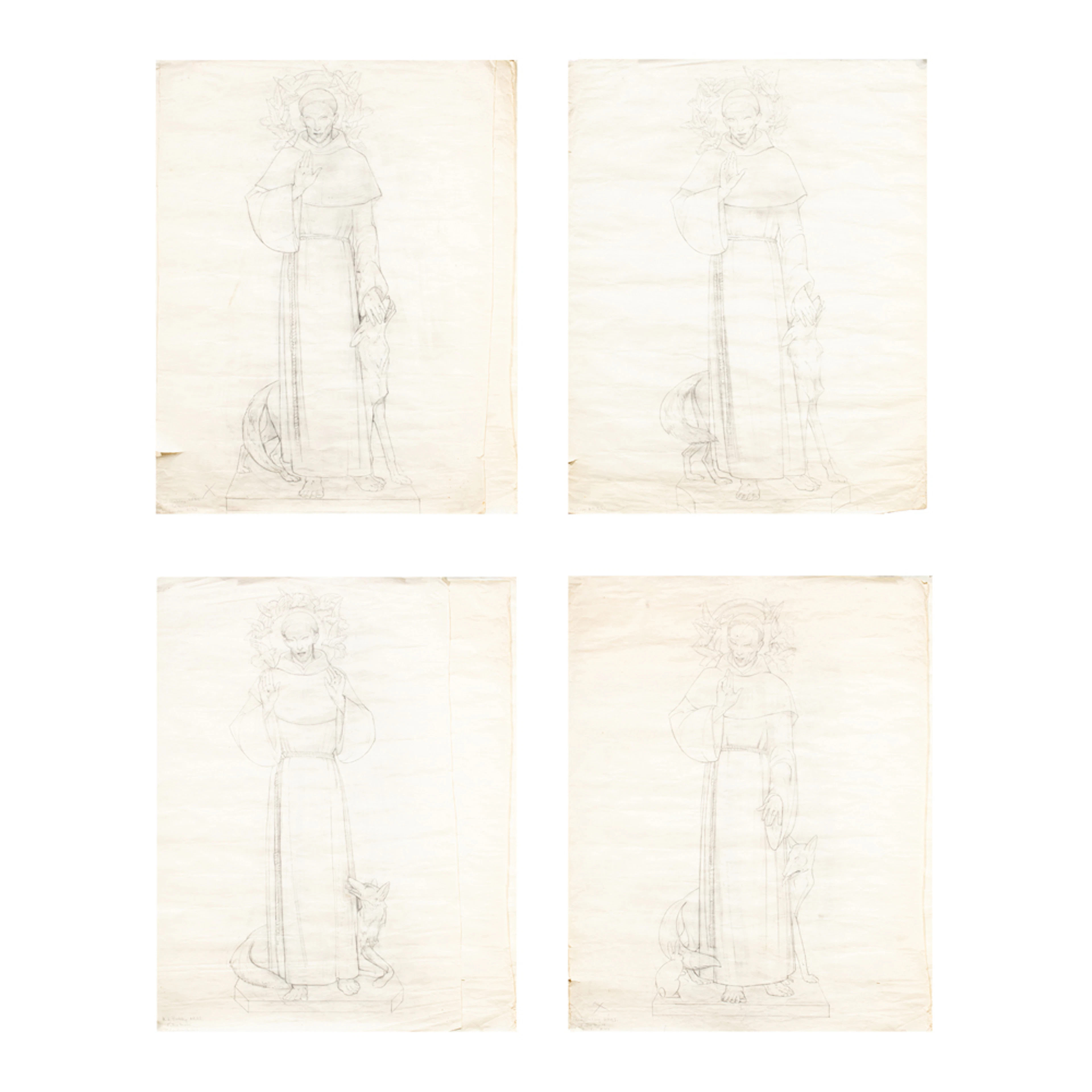 Works on paper, Alfred James Oakley