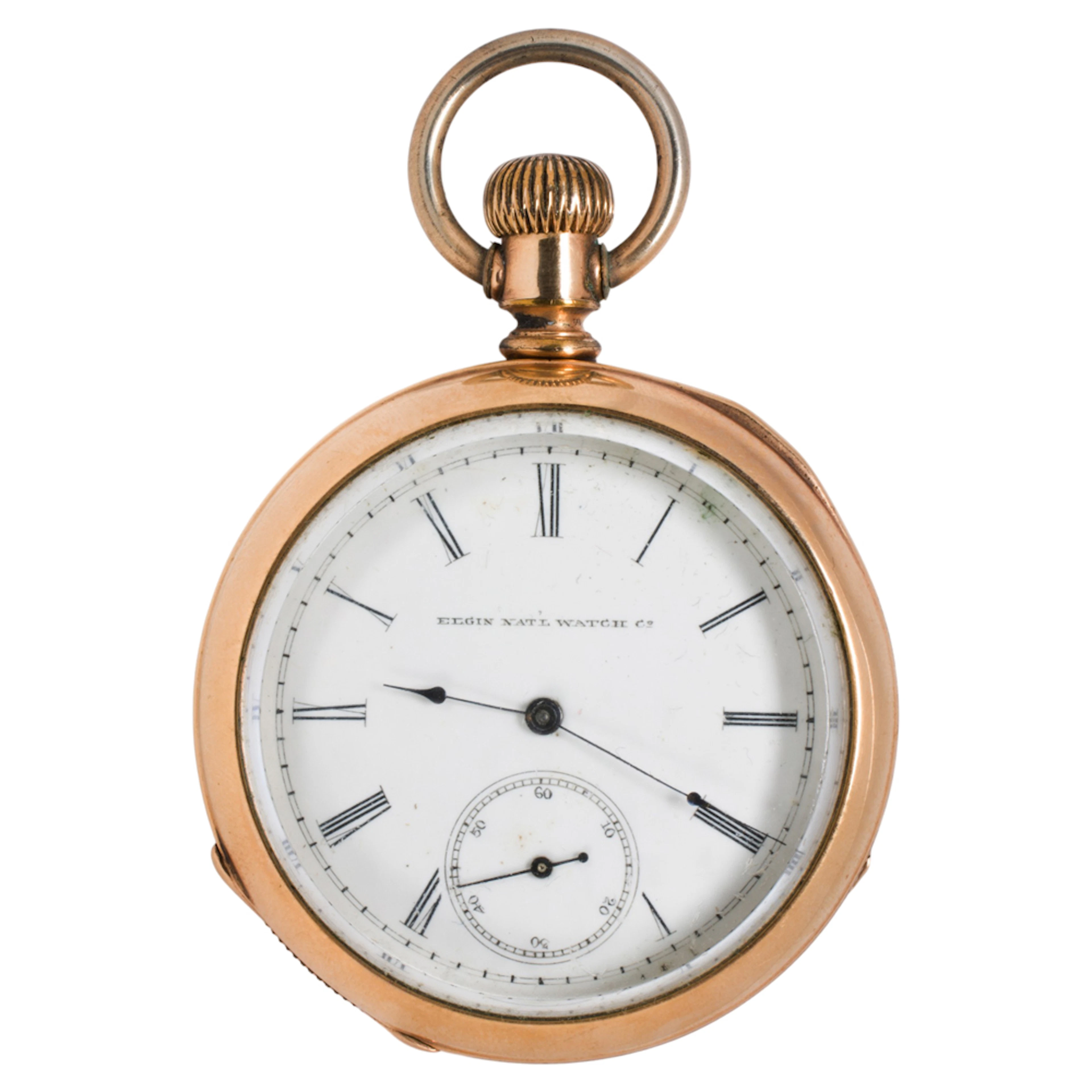 An Elgin National gold-filled pocket watch
