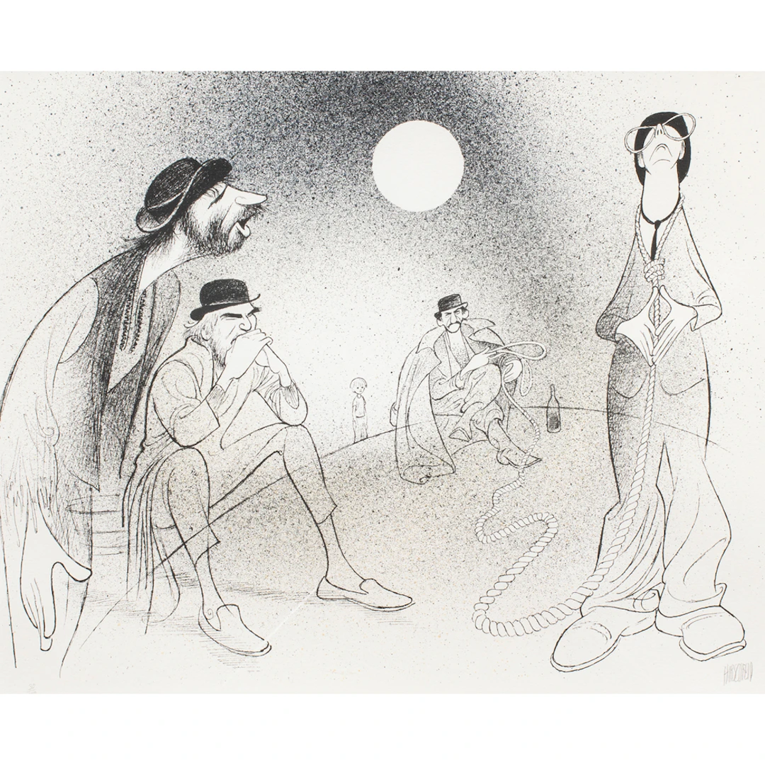 Print, Albert Hirschfeld