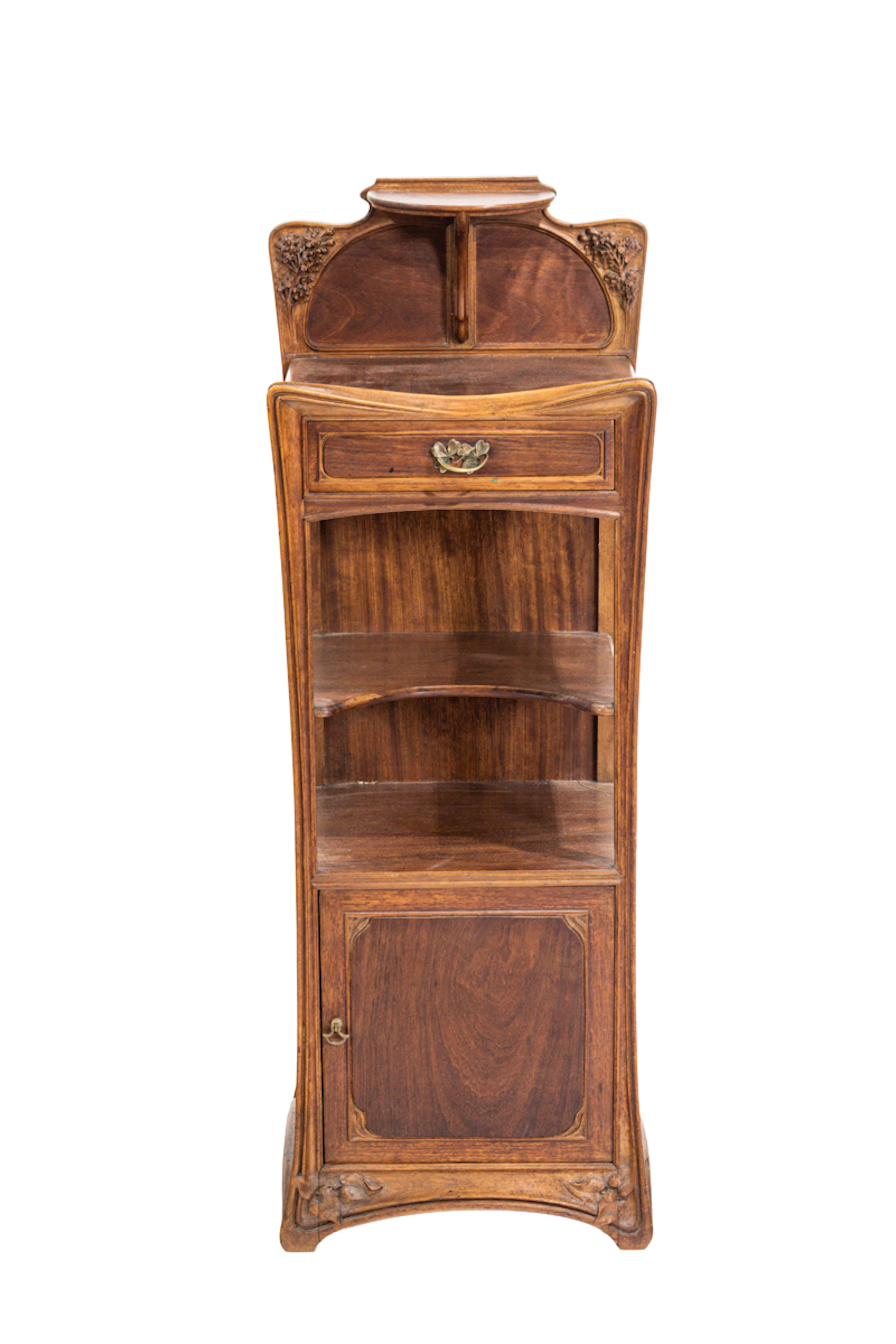 A Louis Majorelle (1859-1926) Art Nouveau tiered side cabinet circa 1900