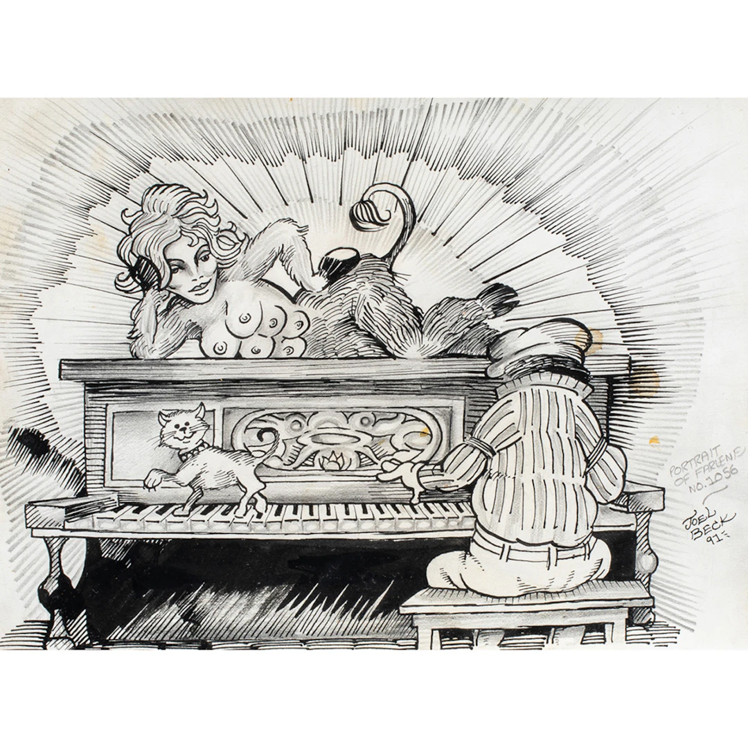 Work on paper, Joel Beck