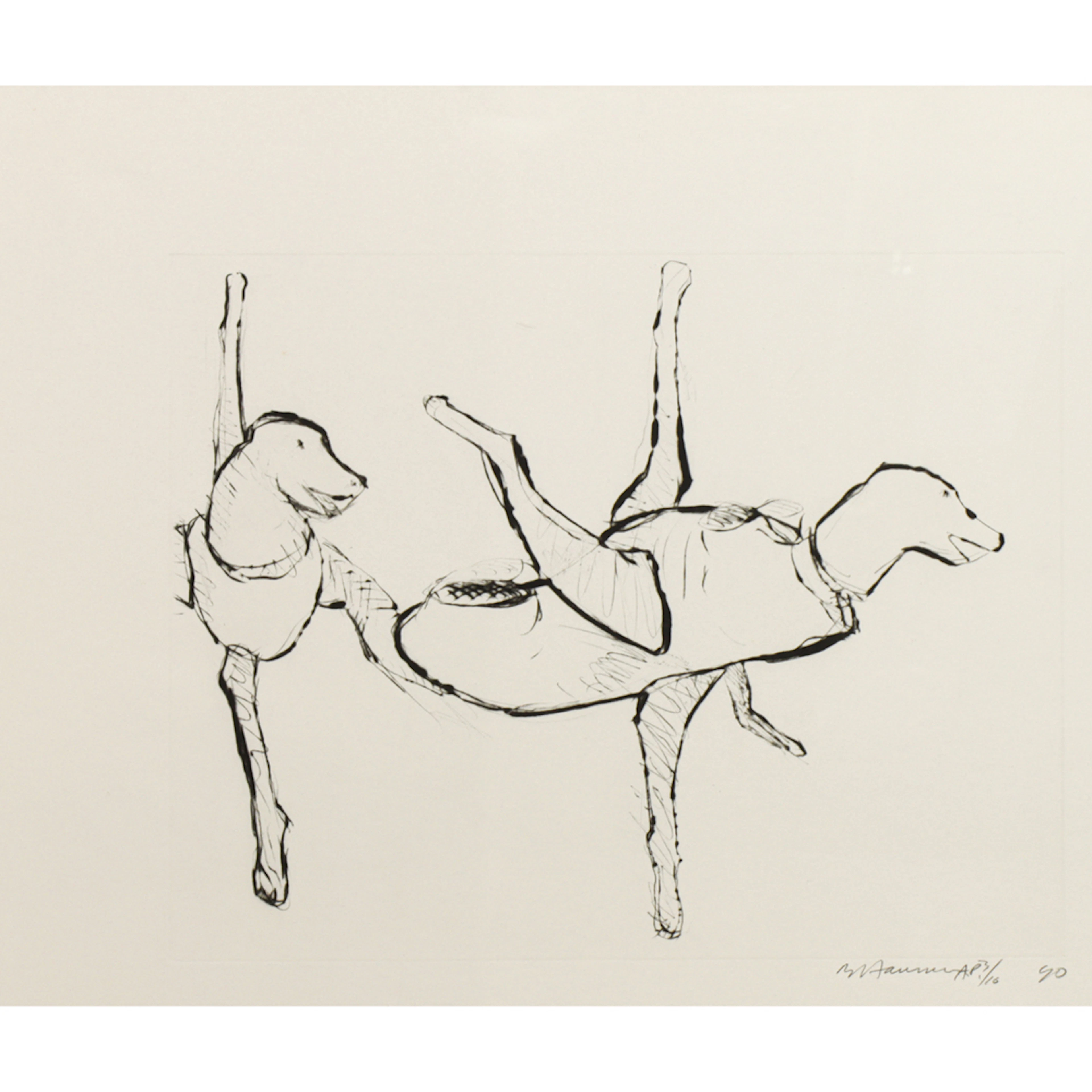 Print, Bruce Nauman